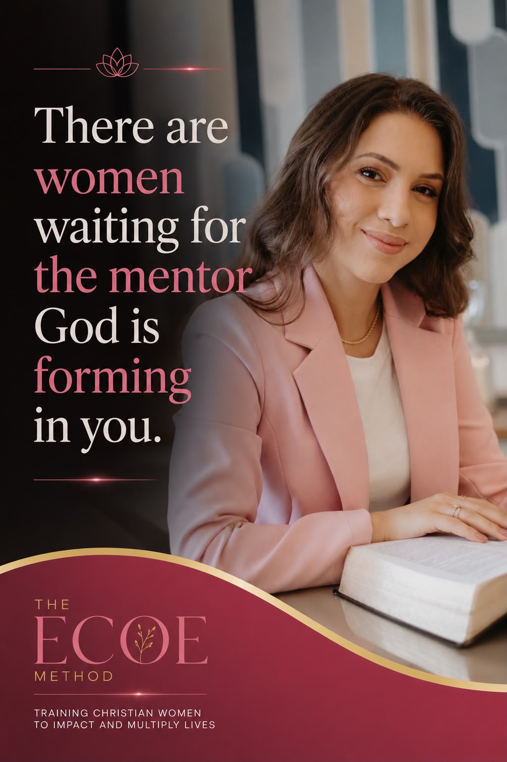 Raissa Barros Facebook ad: Become a Christian Mentor in 30 Days