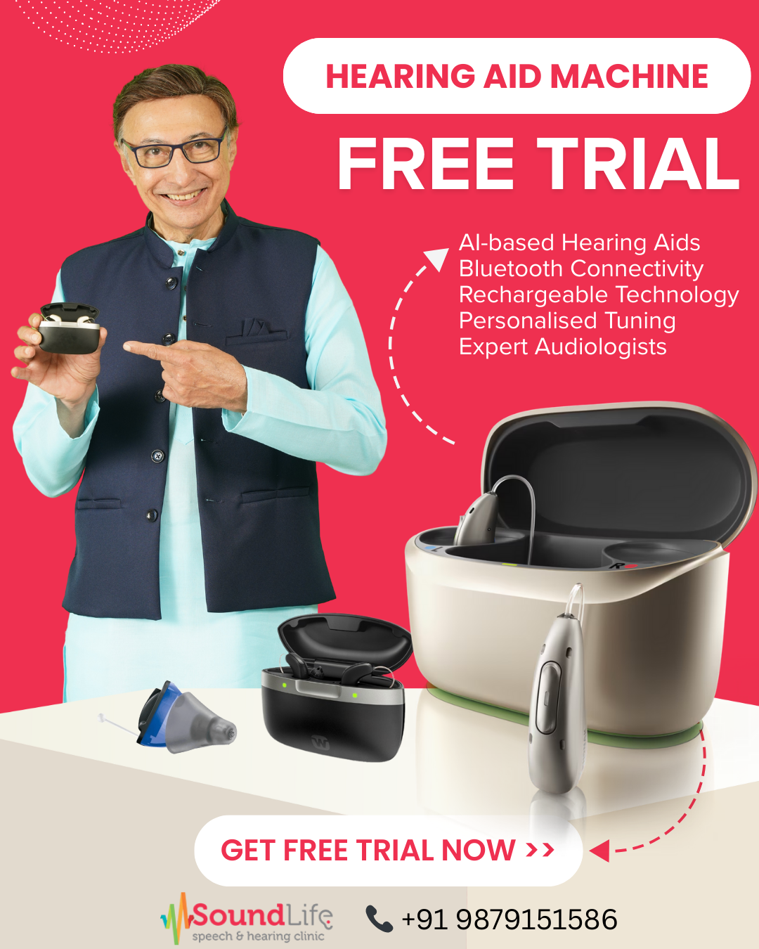 SoundLife - Speech & Hearing Clinic Facebook ad