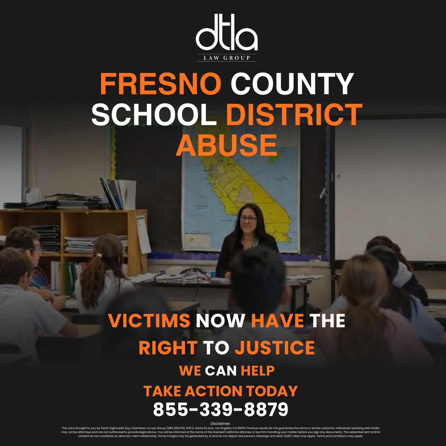Downtown L.A. Law Group Facebook ad