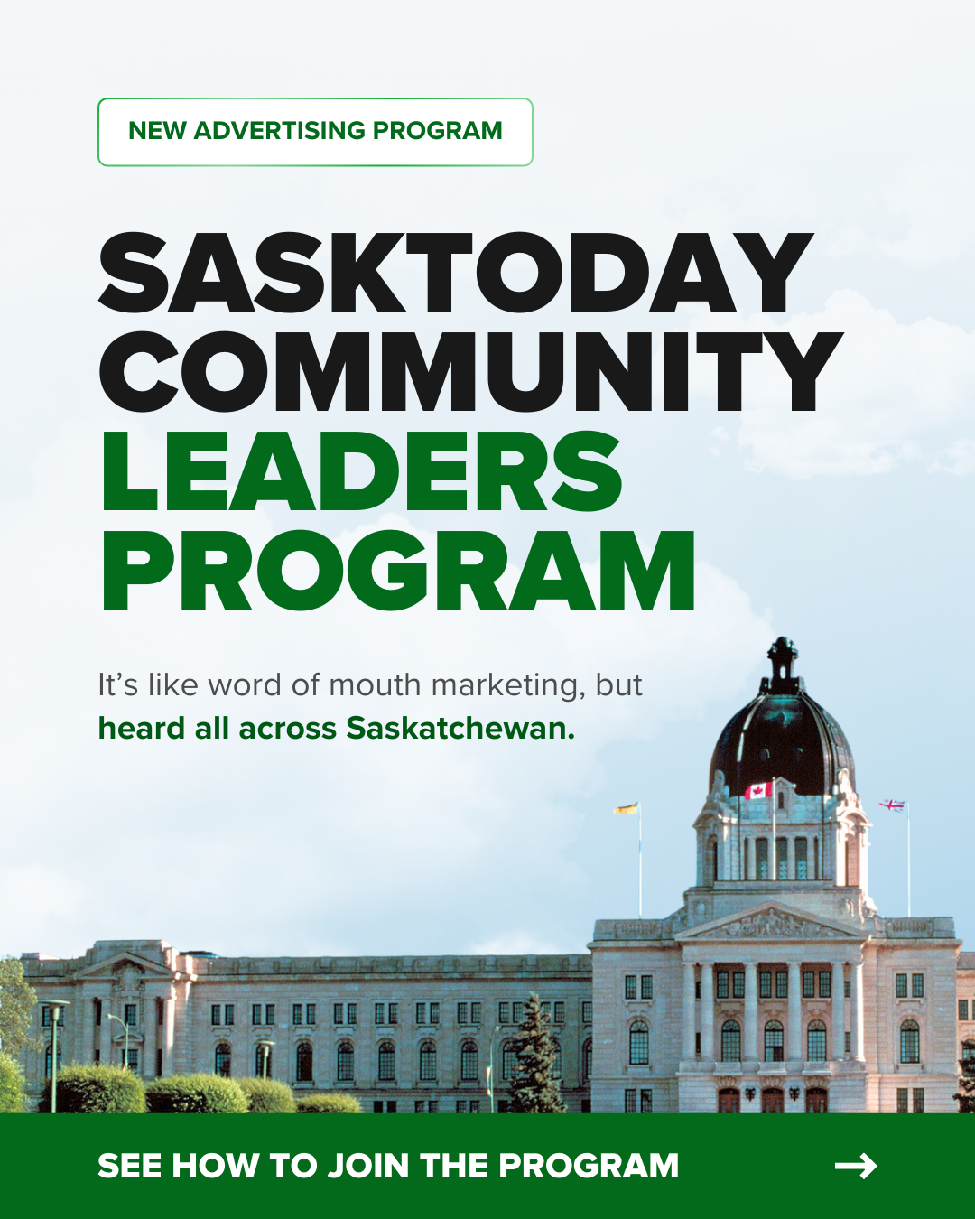 Sask Today Facebook ad