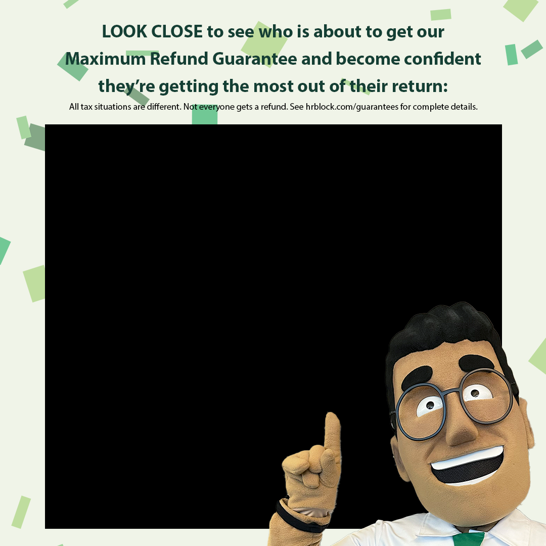 H&R Block Facebook ad