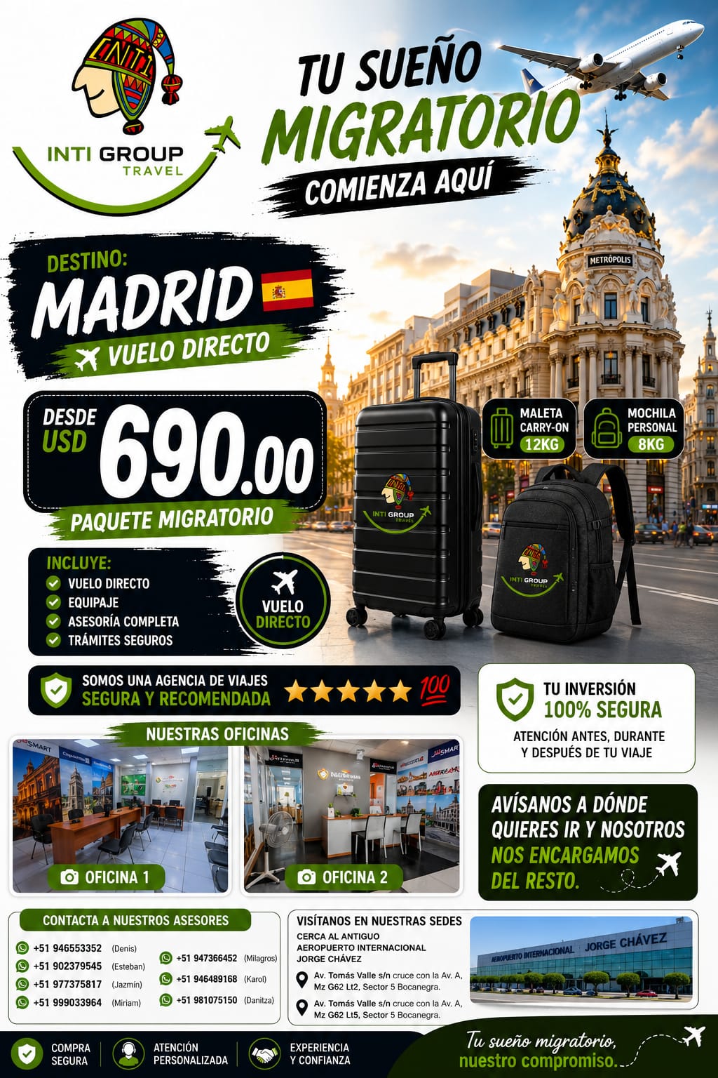 Ventas de Pasajes Aéreos Promociones y Ofertas Facebook ad
