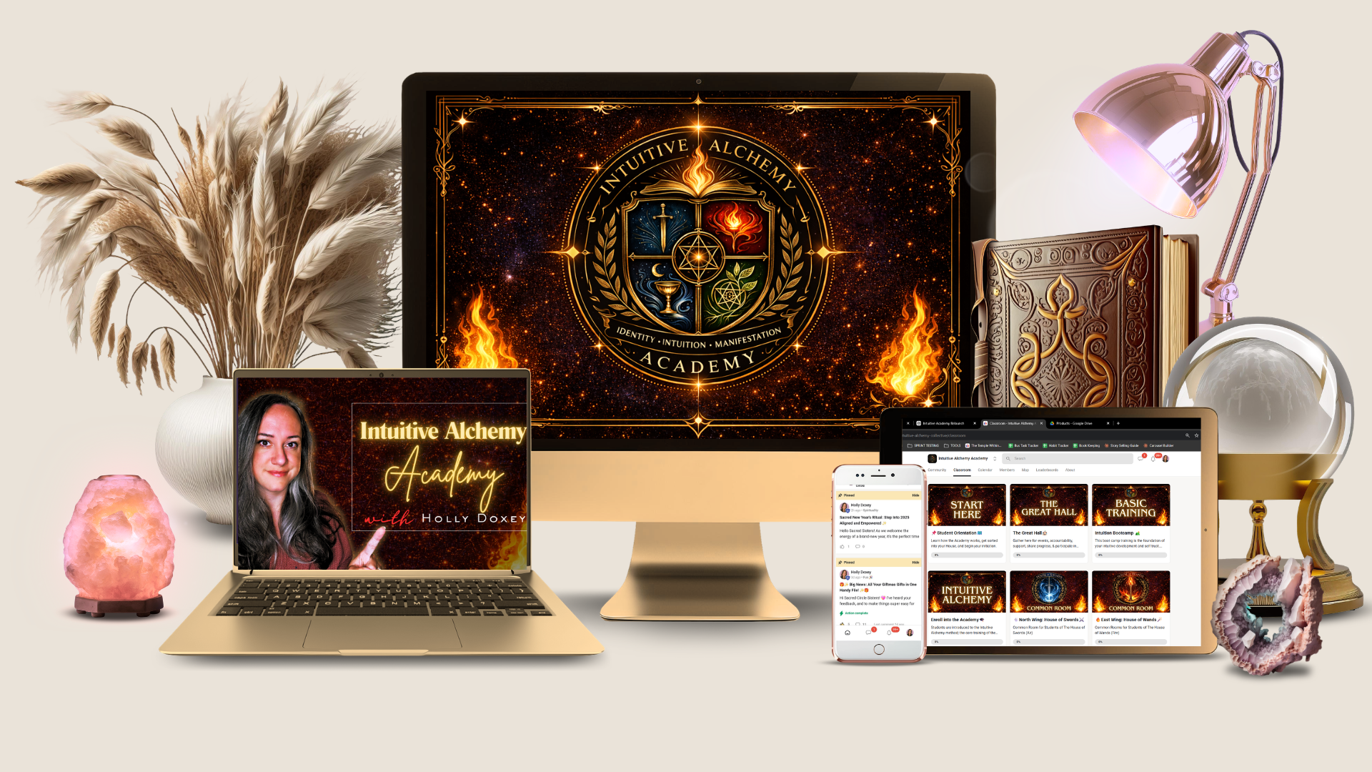 Above & Below Spiritual Wellness & Boutique Facebook ad: FREE Intuition & Psychic Training