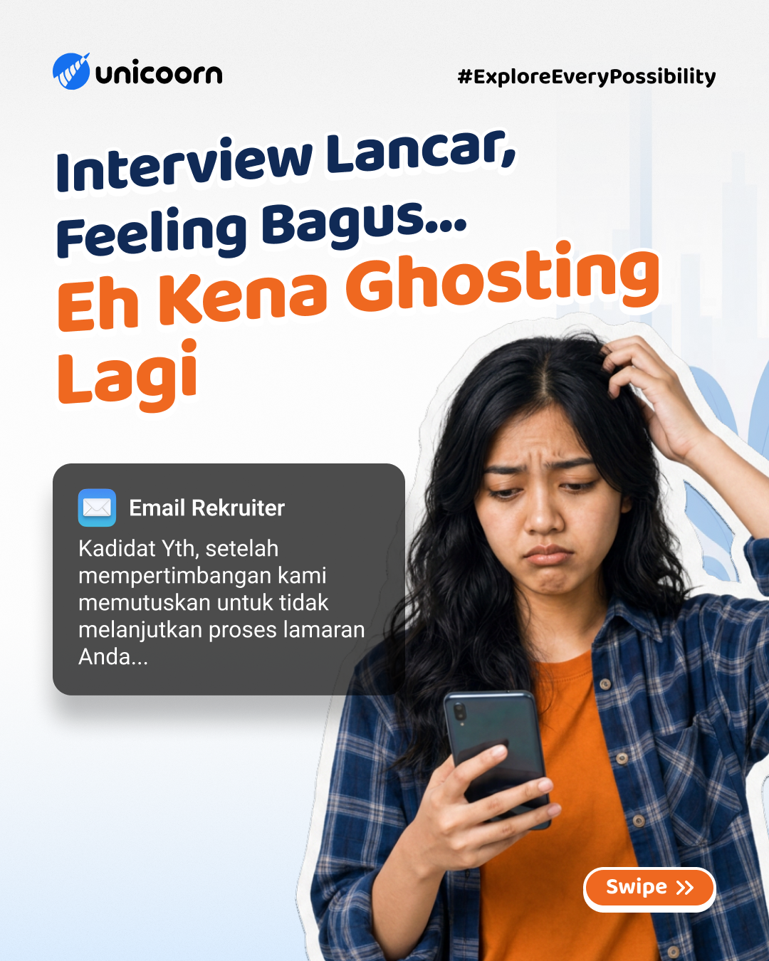 Unicoorn Facebook ad: Sebagai Fresh Graduate, capek memang berkali-kali…