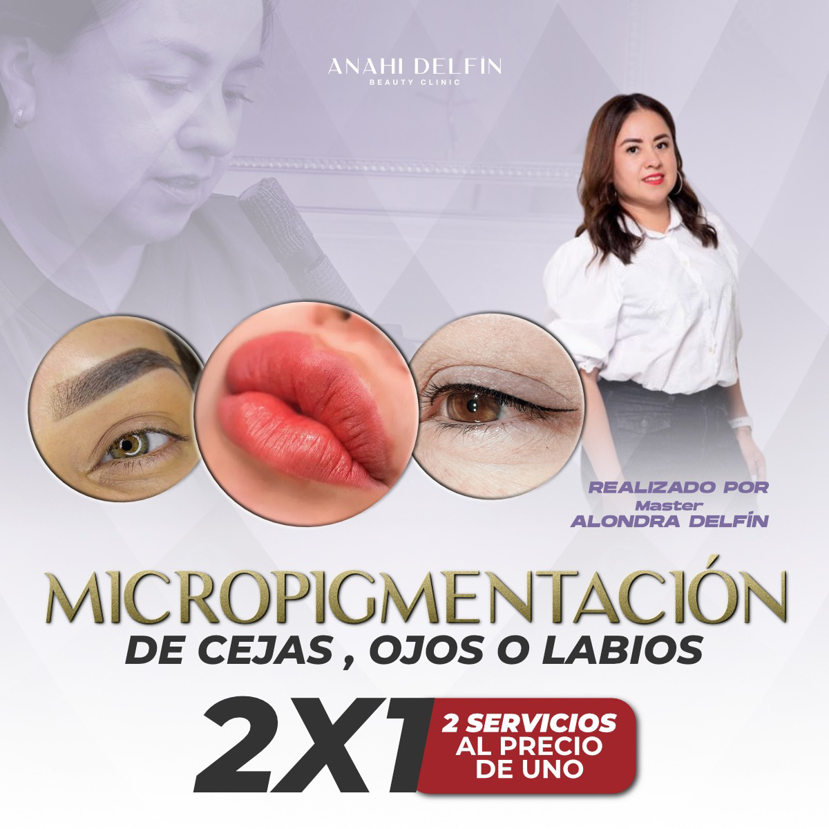Anahi Delfin Beauty Clinic Facebook ad