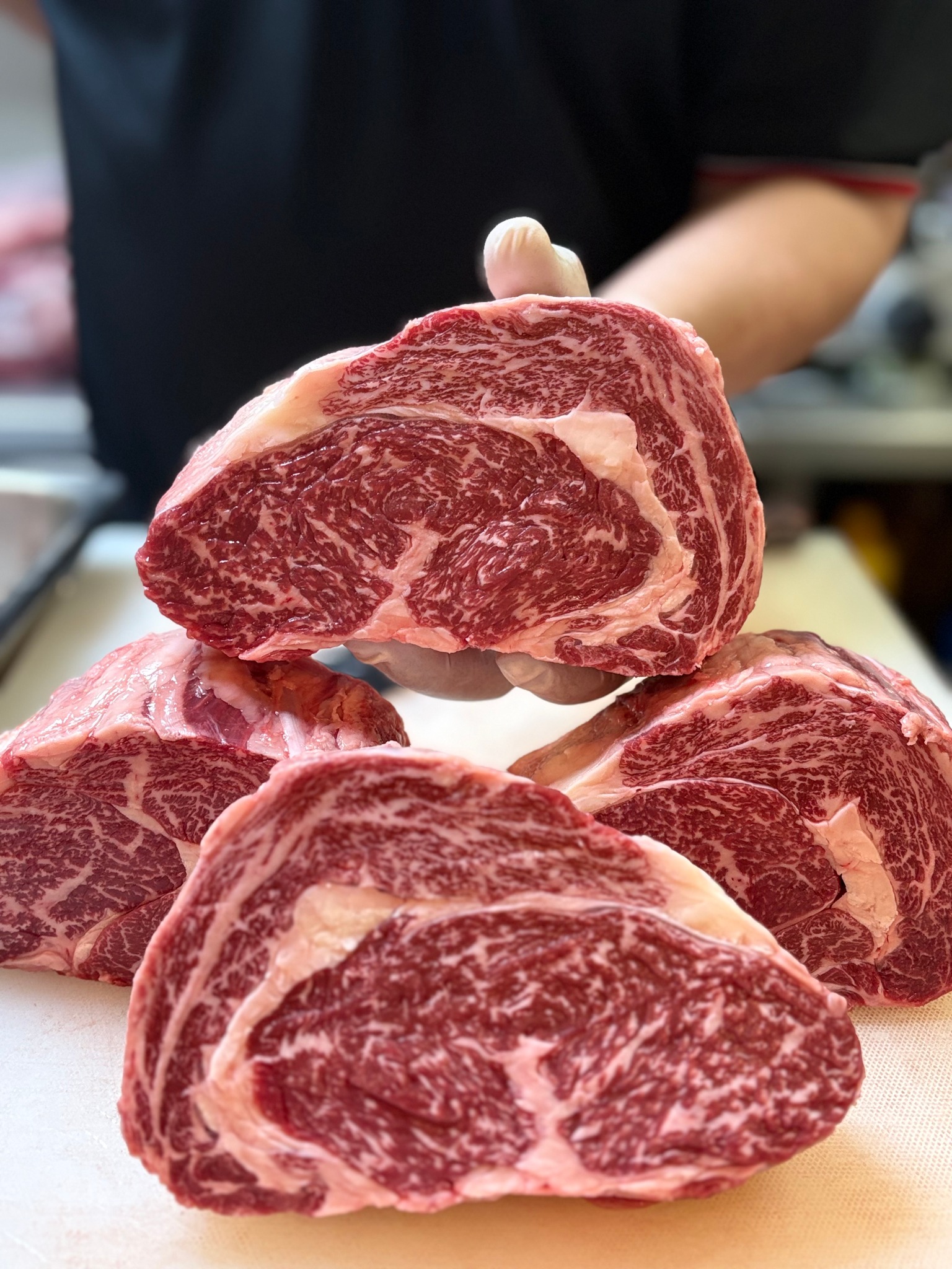 Meat Market Thailand Facebook ad: Australian Wagyu Rib-eye MB6-7 (Chilled)