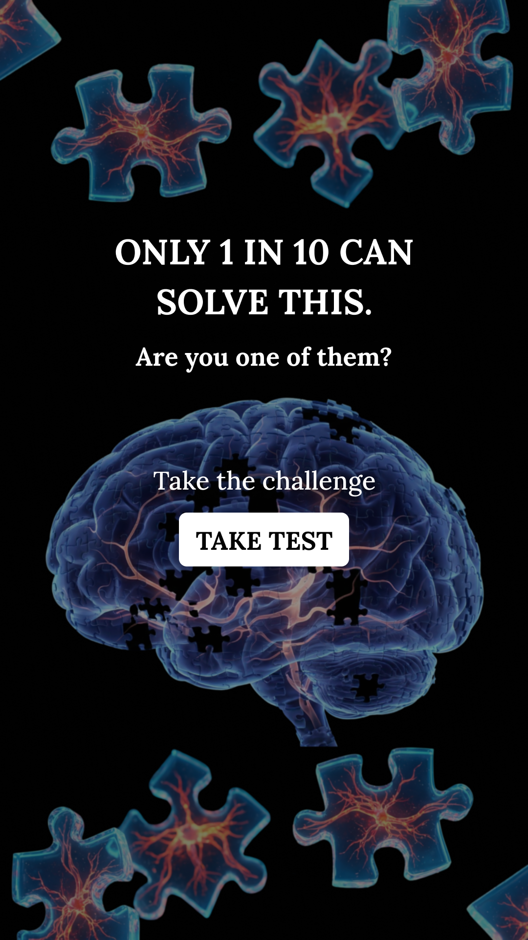 Brain Health Check Facebook ad