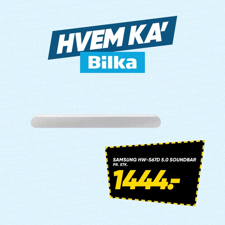 Bilka Facebook ad: Se mere i avisen