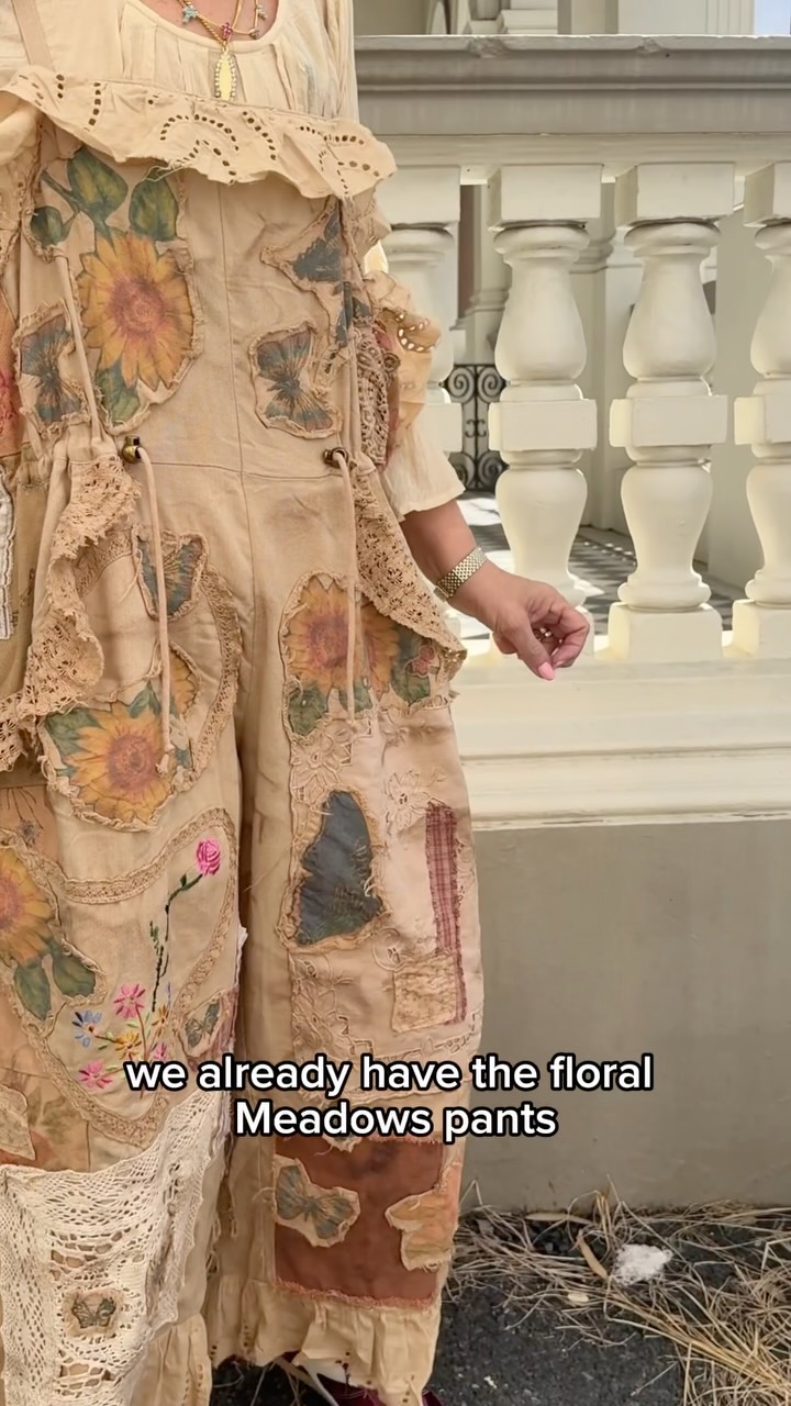 Secret Girl Stuff Facebook ad: THE MEADOWS OVERALLS, JADED GYPSY