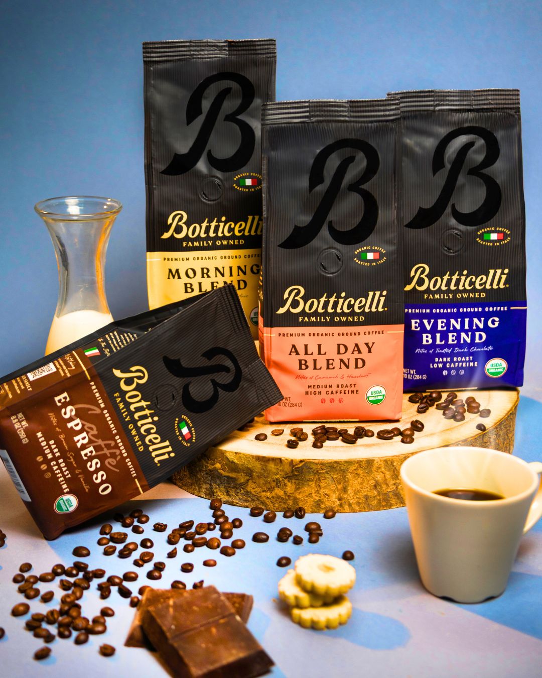 Botticelli Foods Facebook ad: USDA Organic Coffee