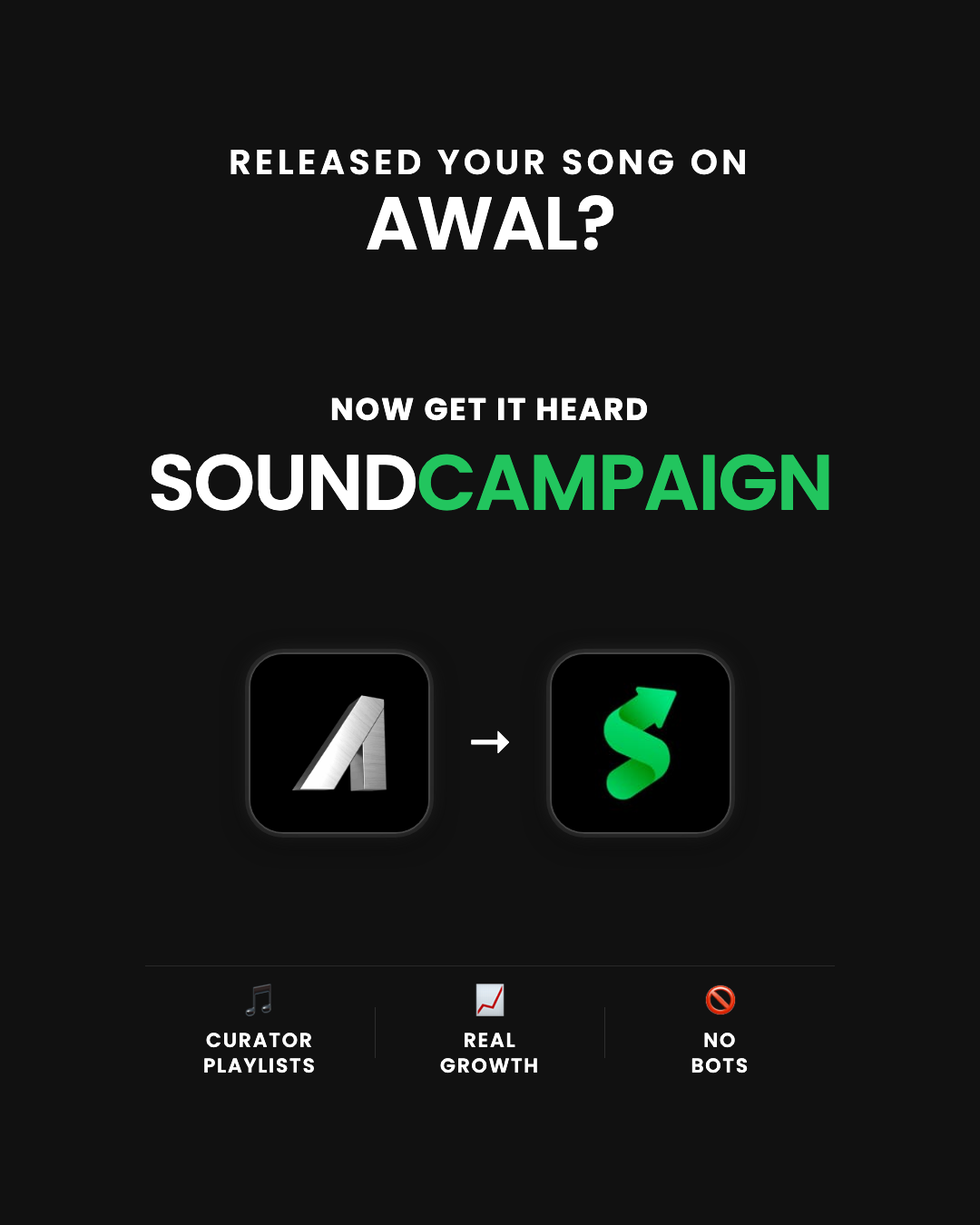 SoundCampaign - Music Promotion Platform Facebook ad