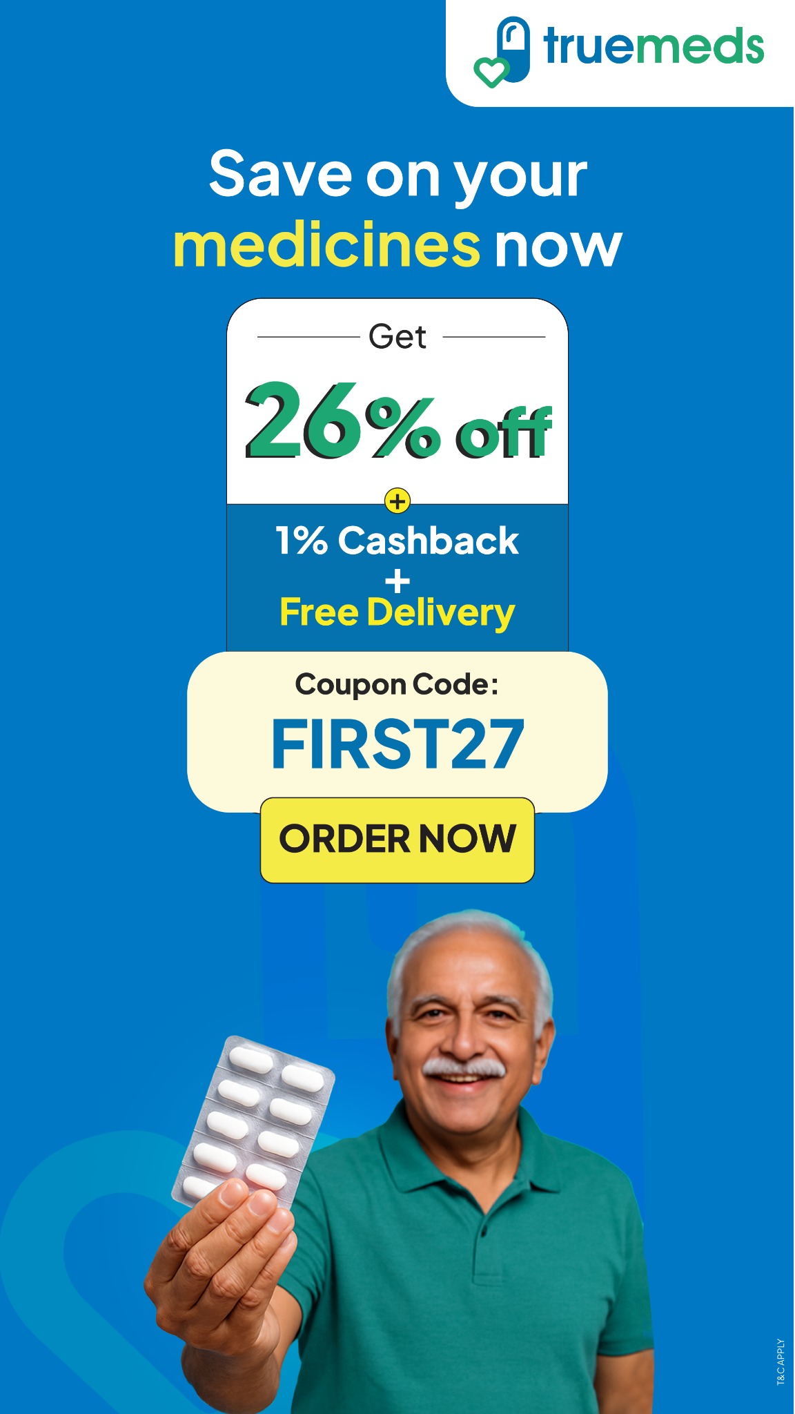 Truemeds Facebook ad