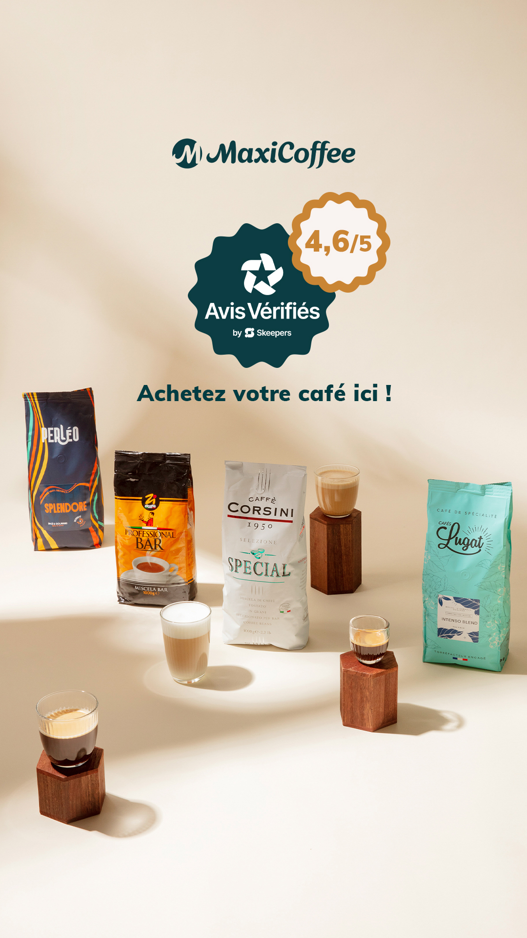 MaxiCoffee Facebook ad