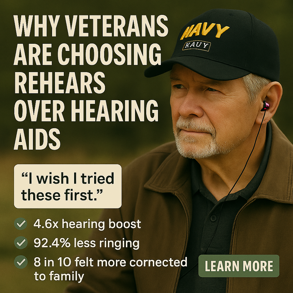 Life with Hearing Loss Facebook ad: Try ReHears Risk-Free Today