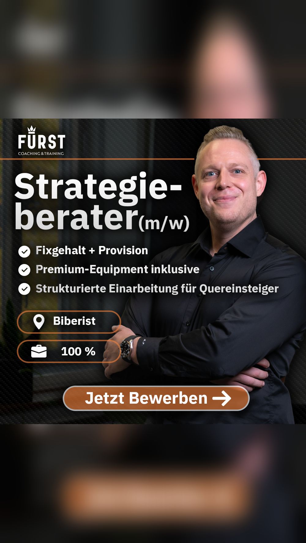 Fürst Coaching Facebook ad