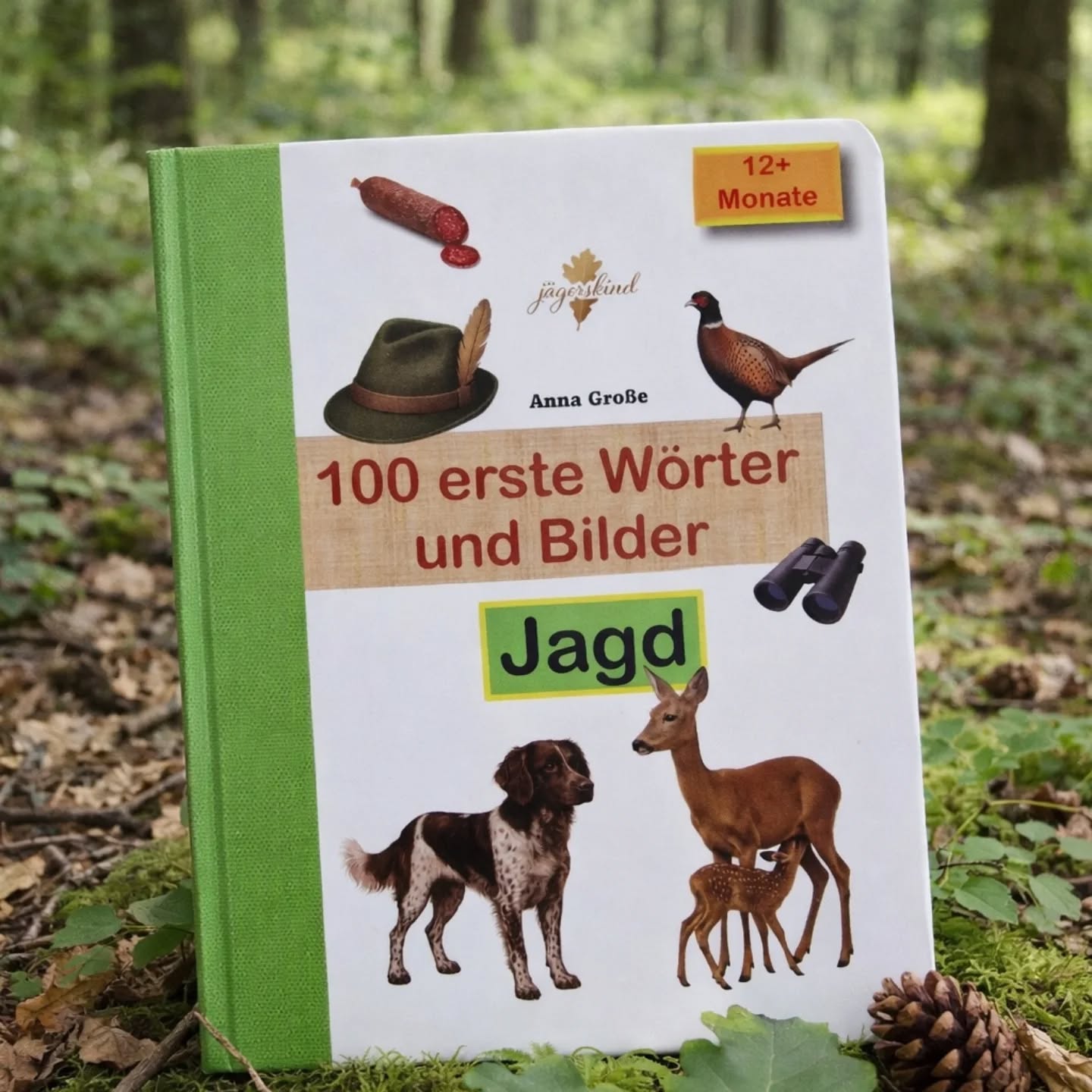 jaegerskind Facebook ad: Wissen über Wald & Wild, von Anfang an