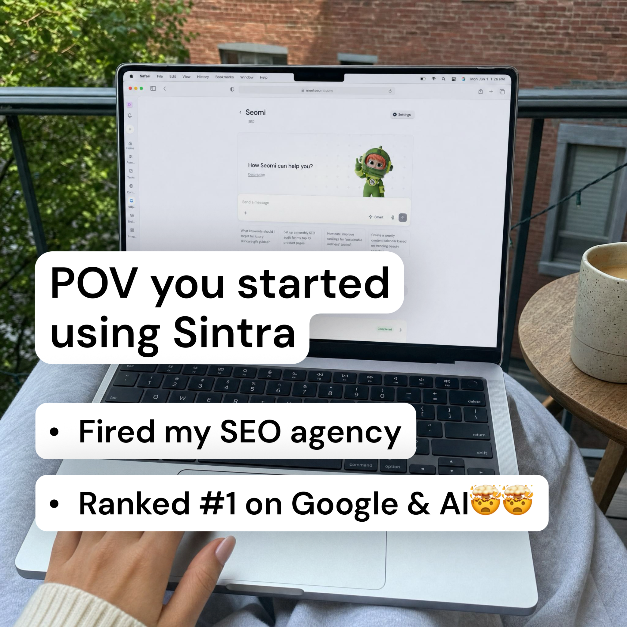 sintra.ai Facebook ad