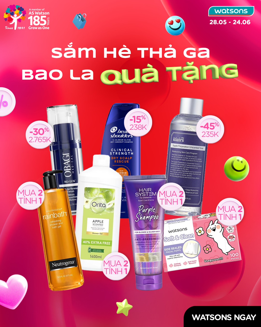 Watsons Facebook ad
