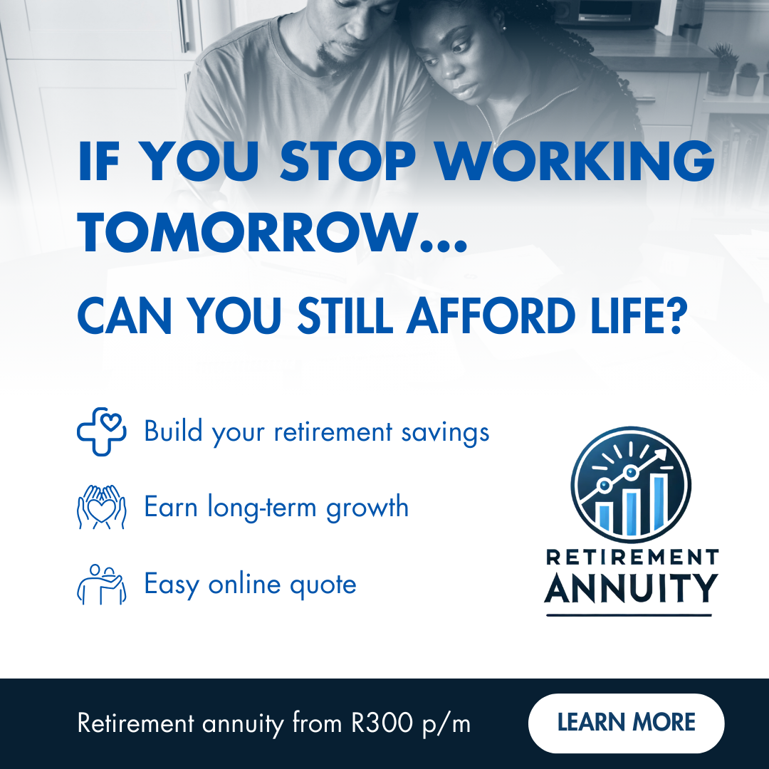 Retirement-annuity.co.za Facebook ad from Jan 12, 2026