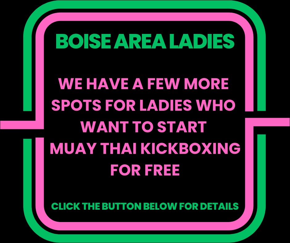 Egley Train Academy - Boise Facebook ad: FREE Private Muay Thai Lesson