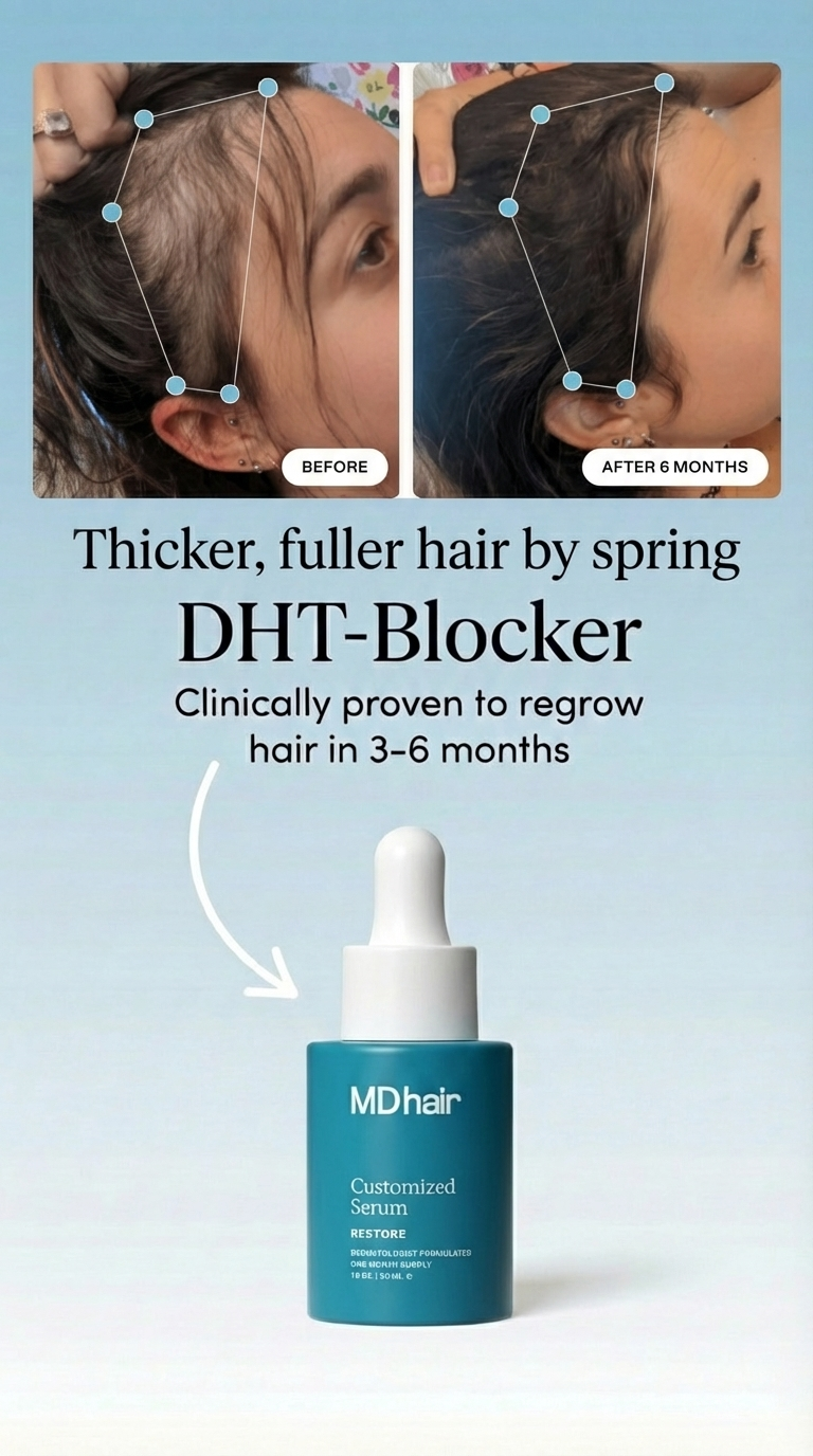 MDhair Facebook ad