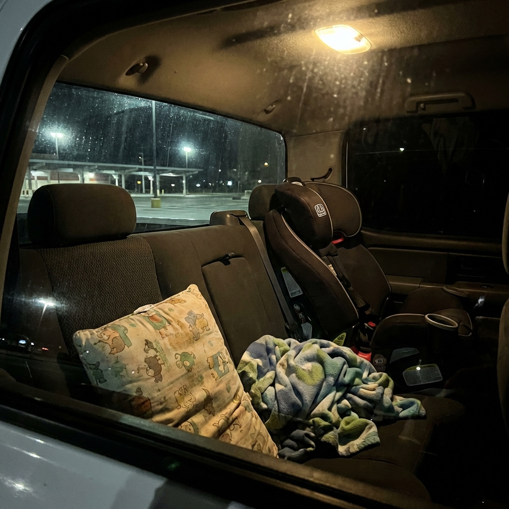 Ever Hold Facebook ad: She's six. It was midnight. She handled it.