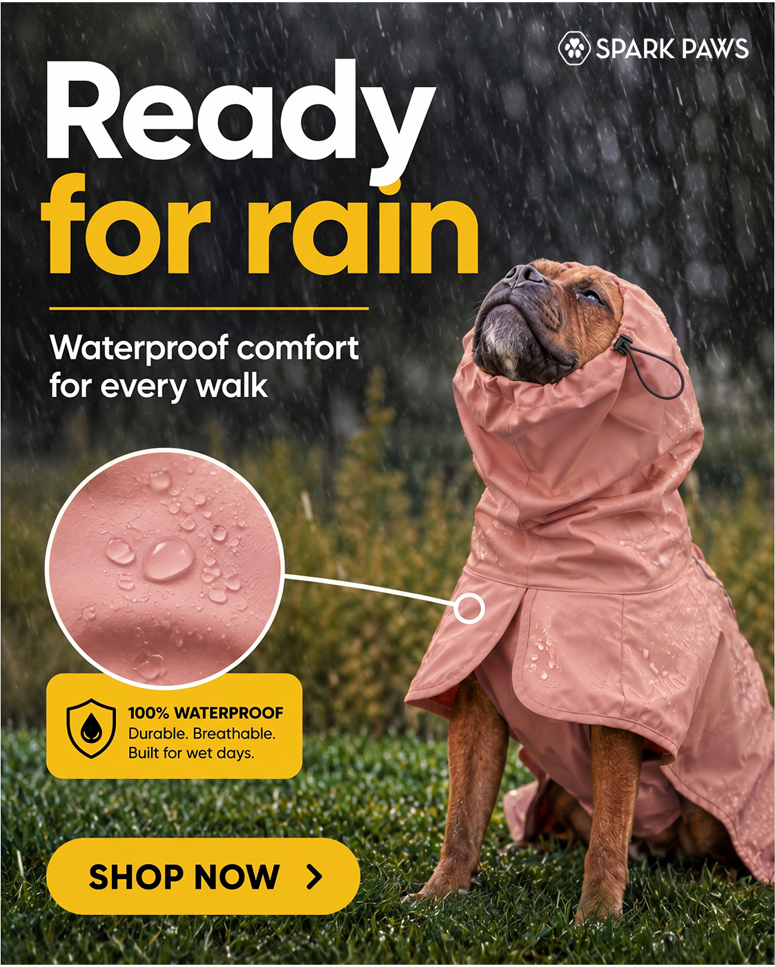 Spark Paws Facebook ad