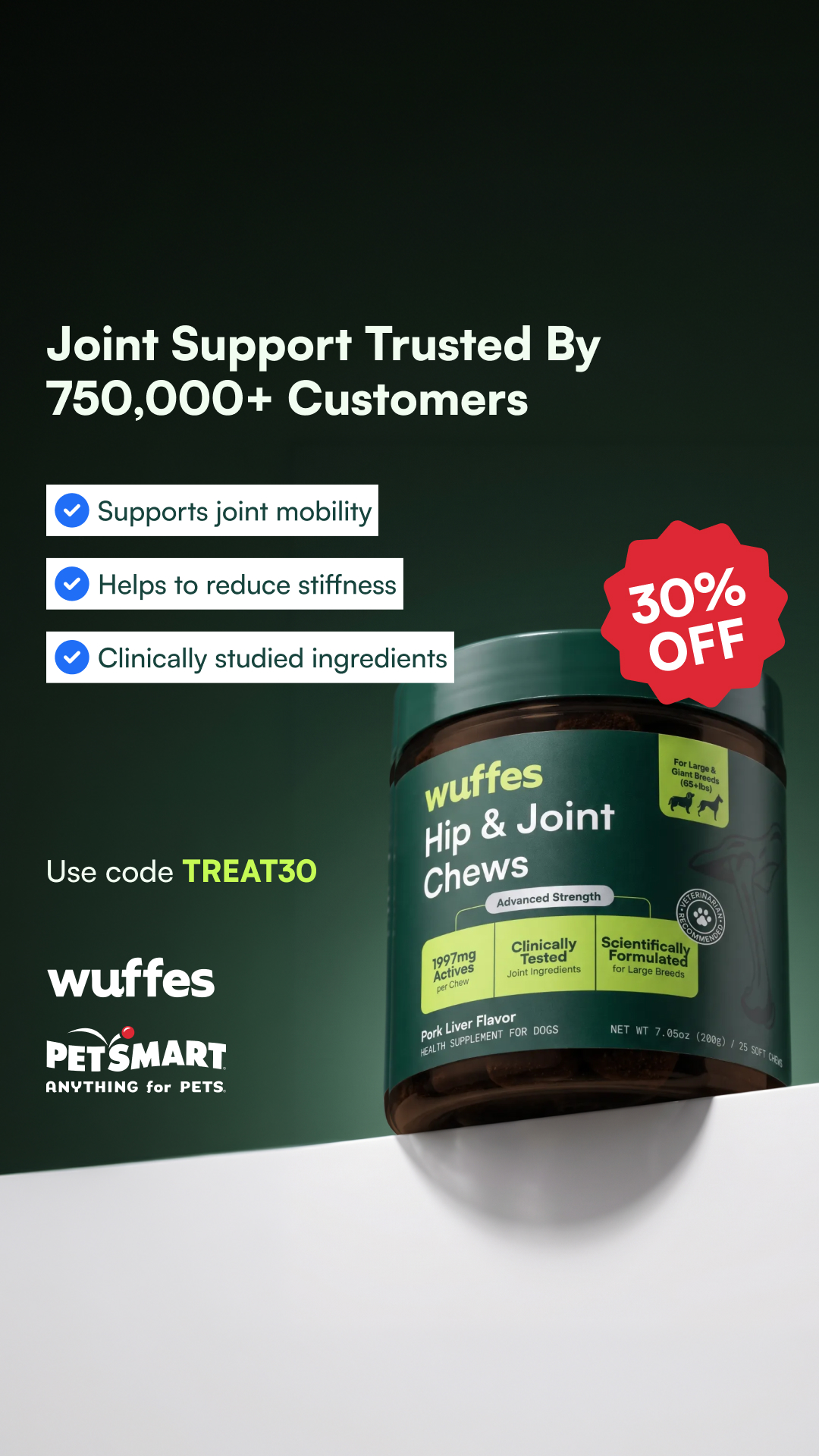 Wuffes Facebook ad