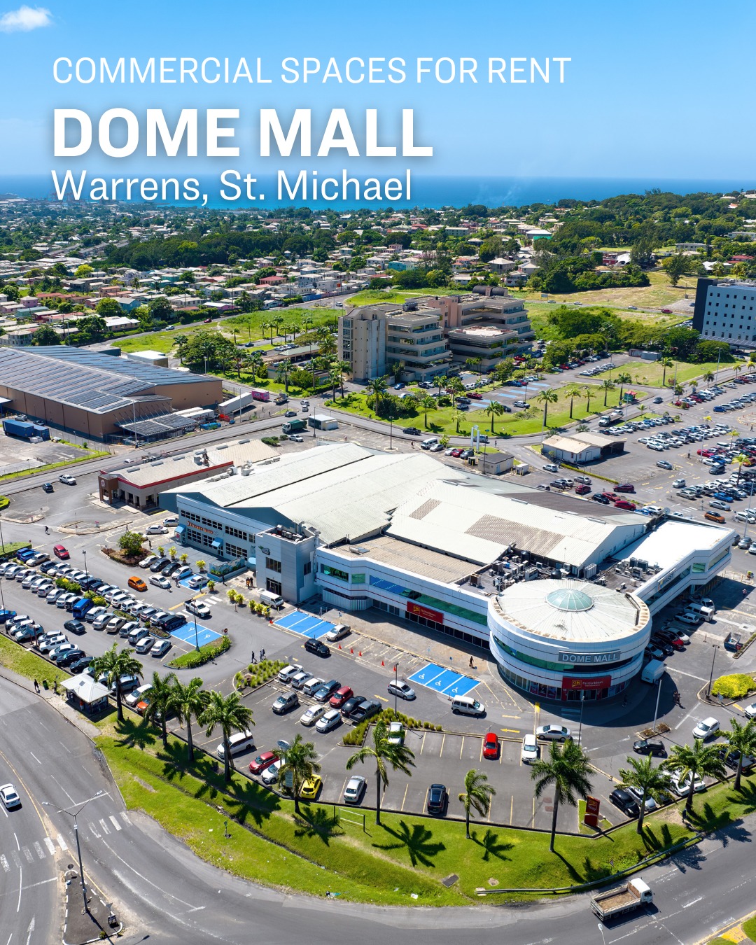 Terra Caribbean Facebook ad: Multiple commercial opportunities are now available at Dome…