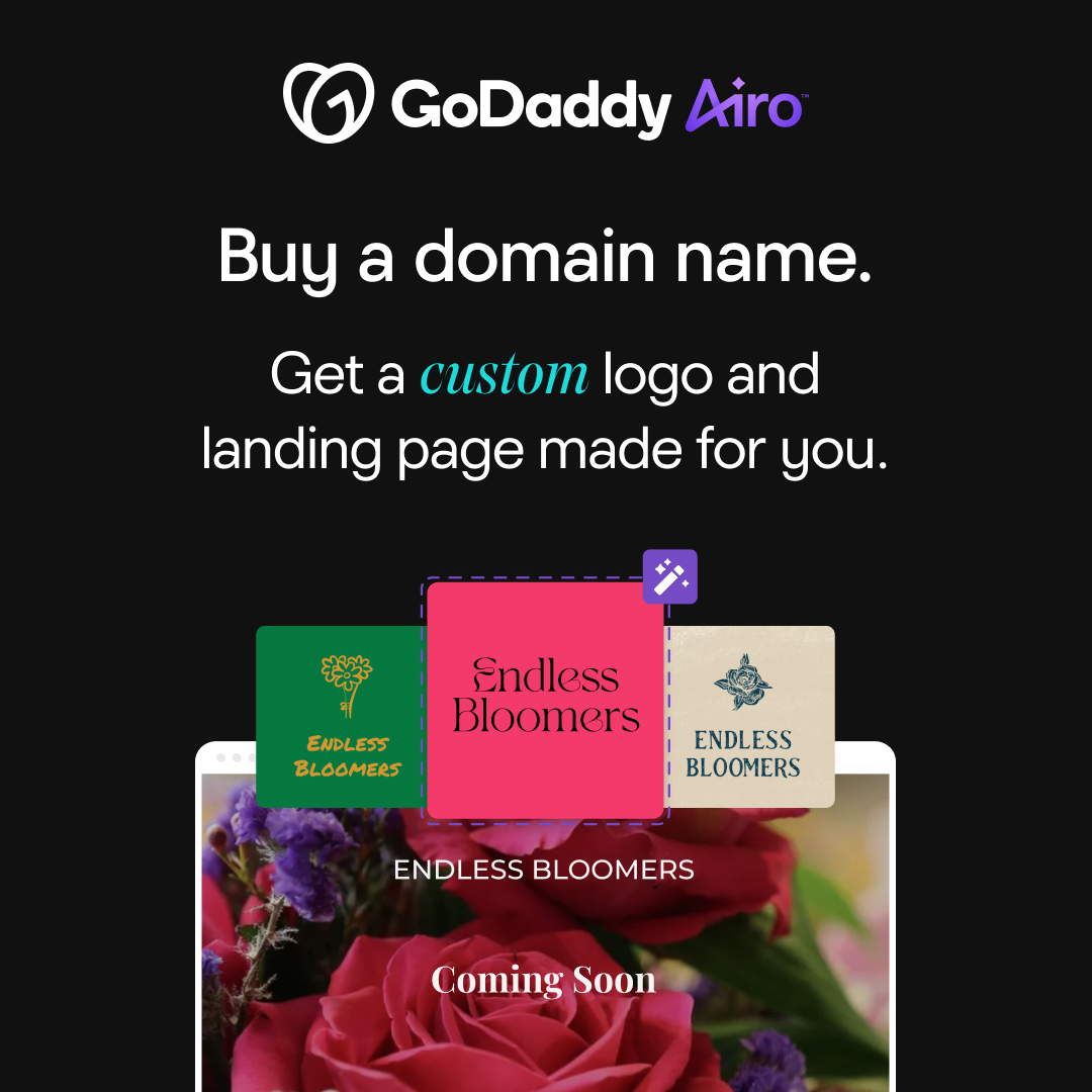 GoDaddy Facebook ad