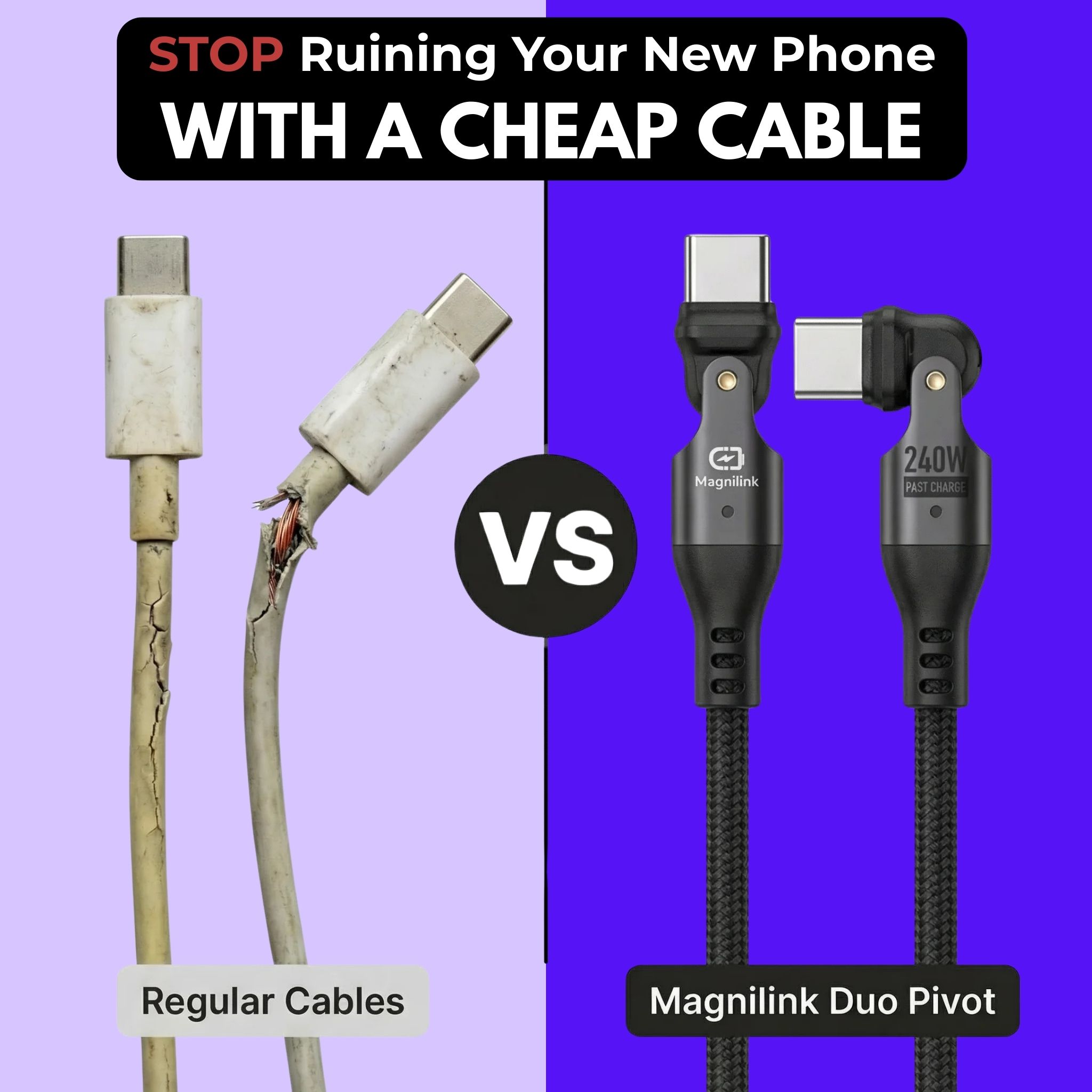 Magnilink Chargers Facebook ad