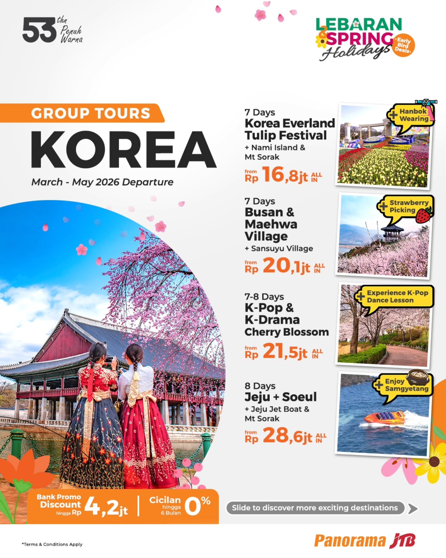 Panorama JTB Tours Facebook ad