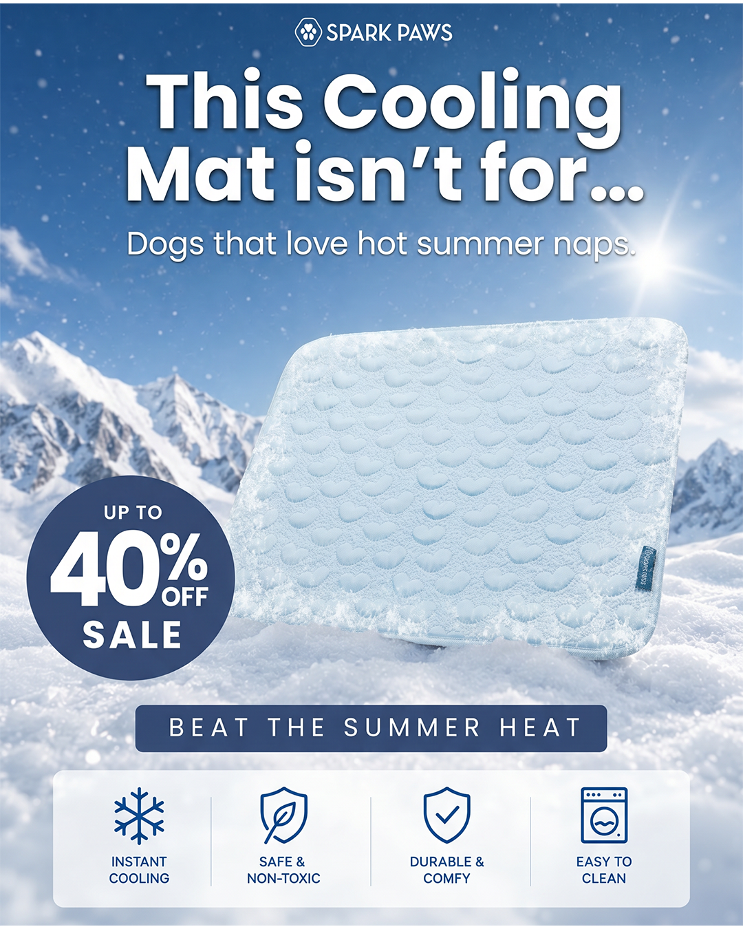 Spark Paws Facebook ad