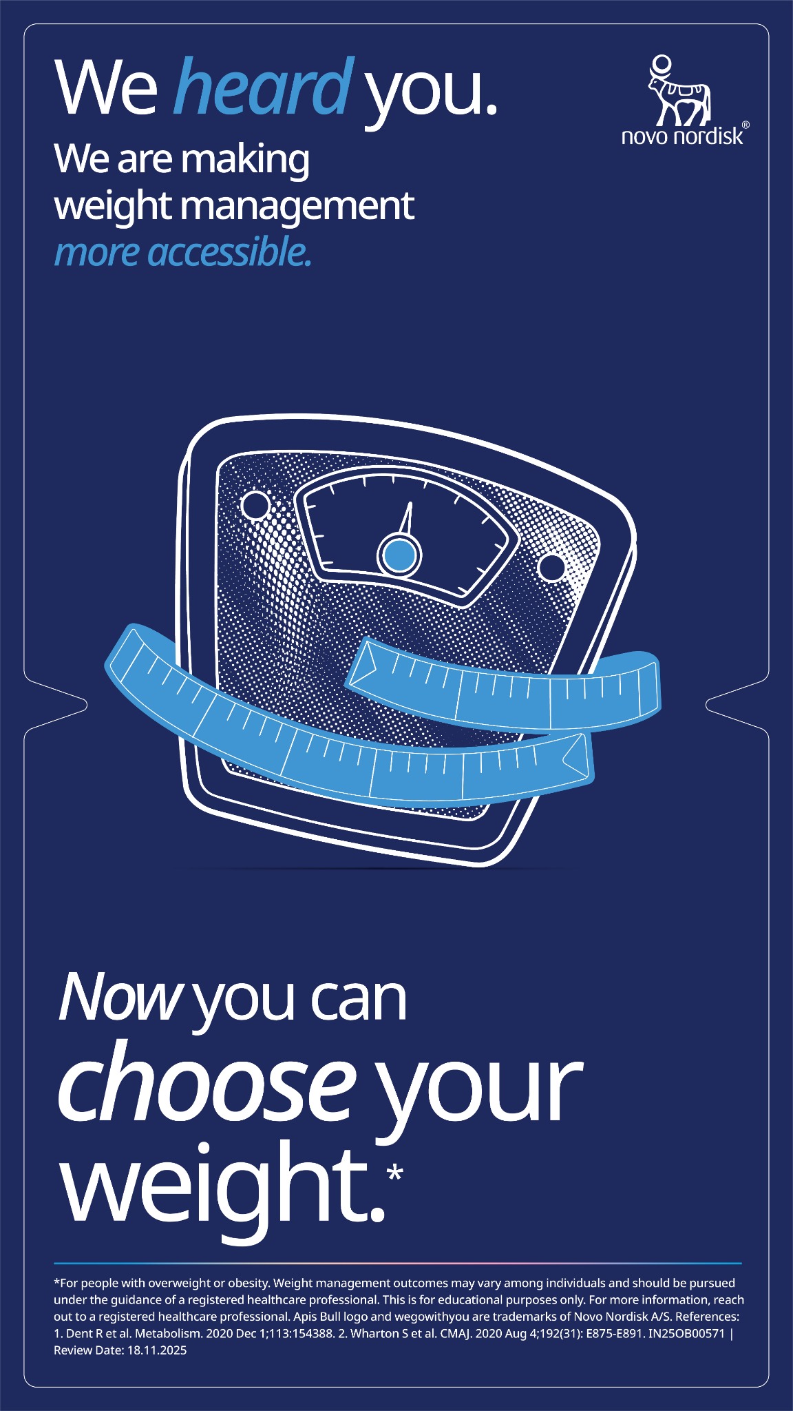 Novo Nordisk Facebook ad