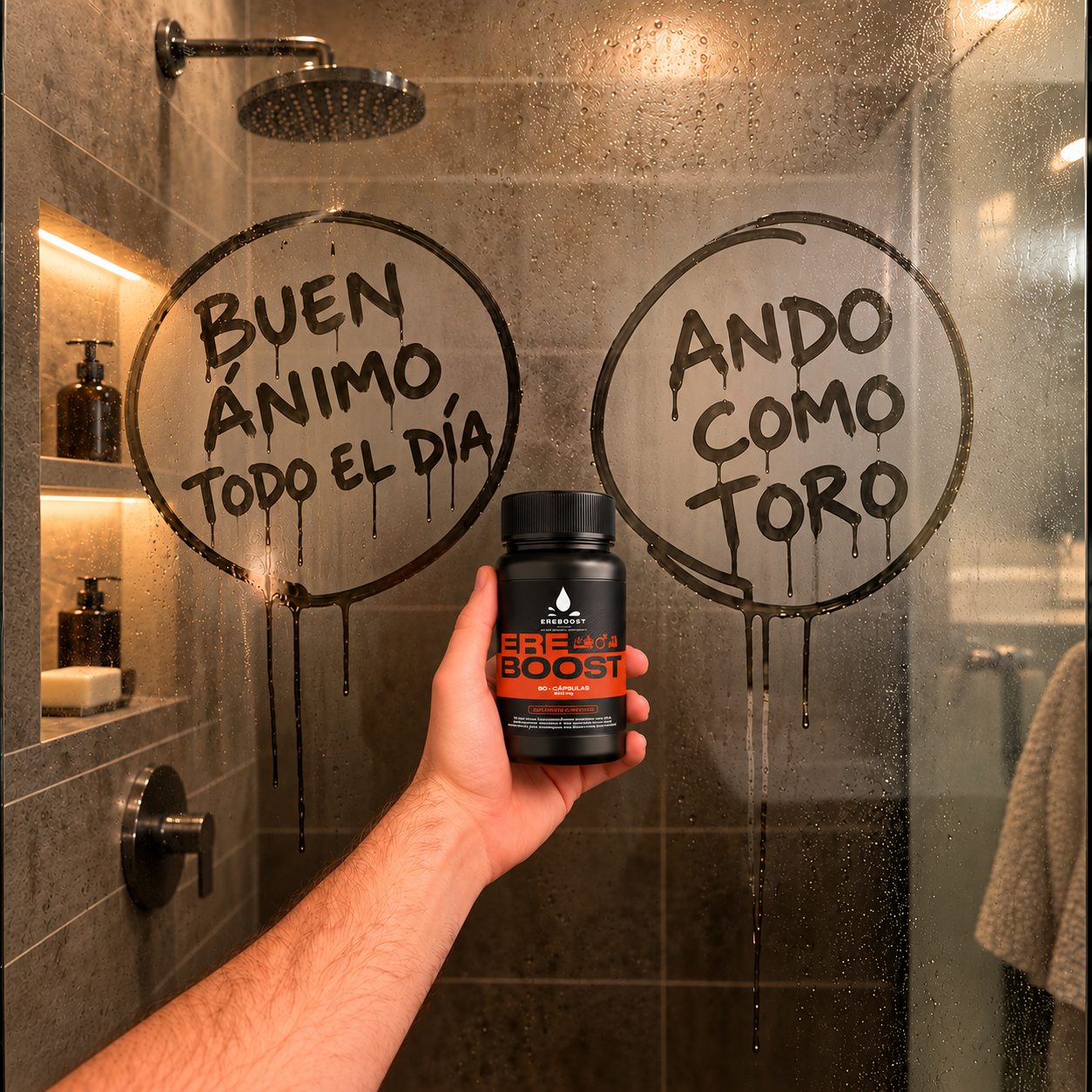 Ereboost Facebook ad: Una la dices. La otra se nota