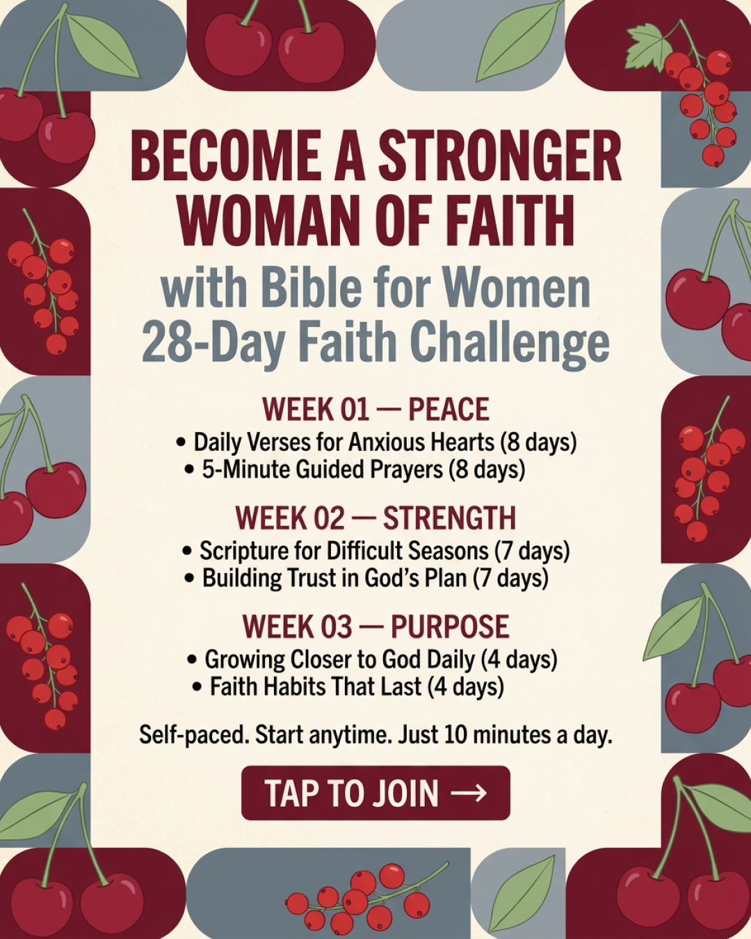 Daily Bible Verses Facebook ad