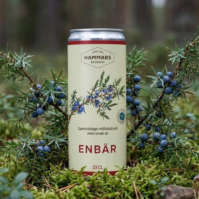 Hammars Bryggeri Facebook ad: Nyhet! Enbär på burk