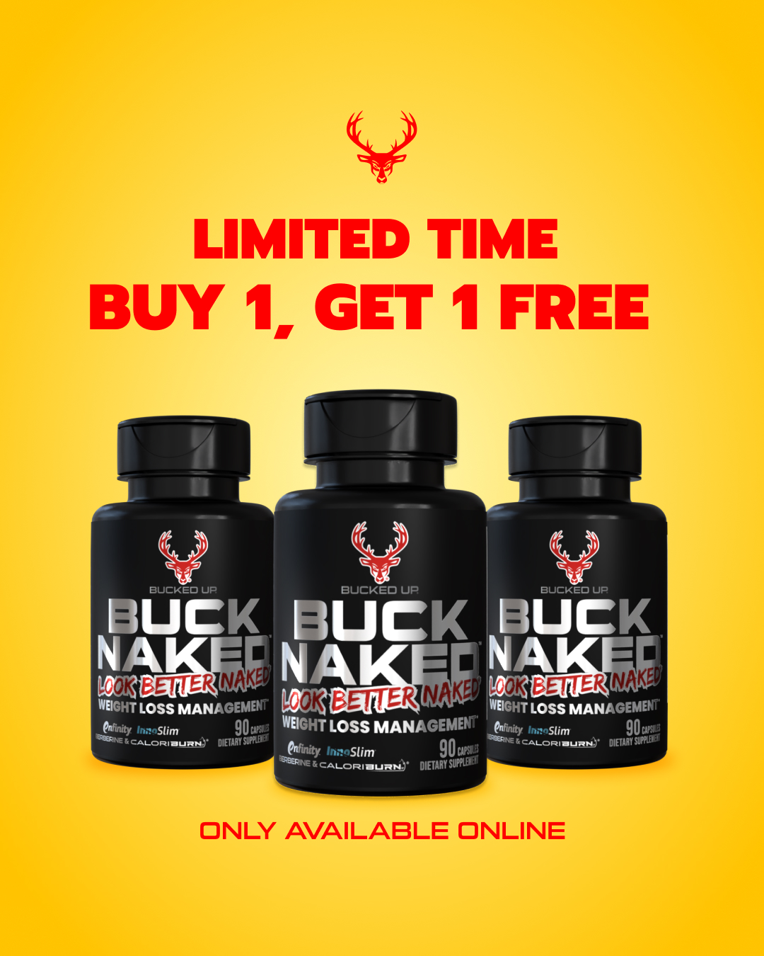 Bucked Up Facebook ad