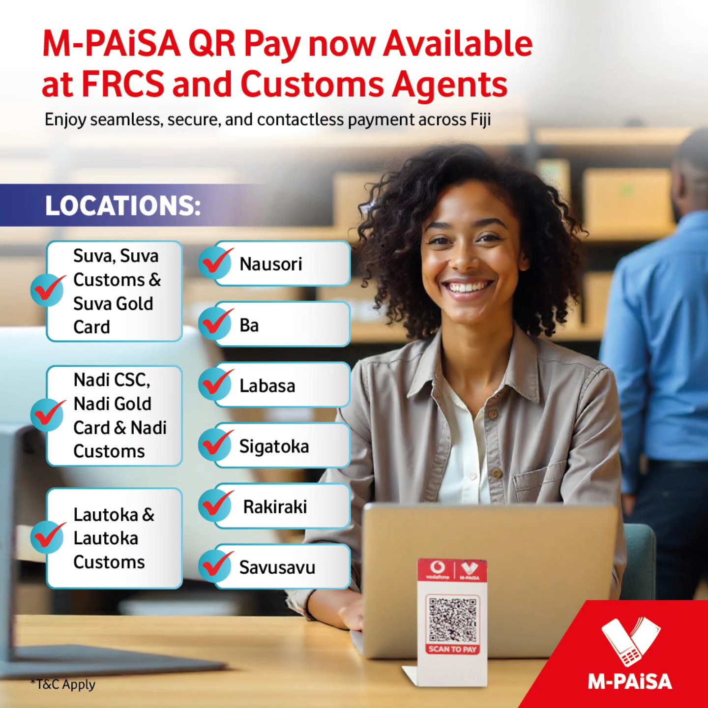 M-Paisa Facebook ad