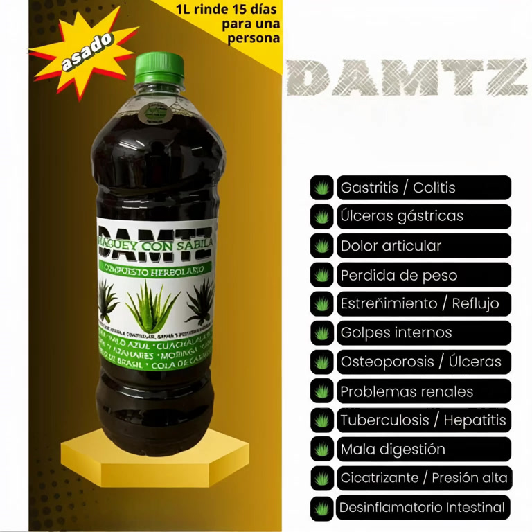 Jugo de Maguey DAMTZ Facebook ad