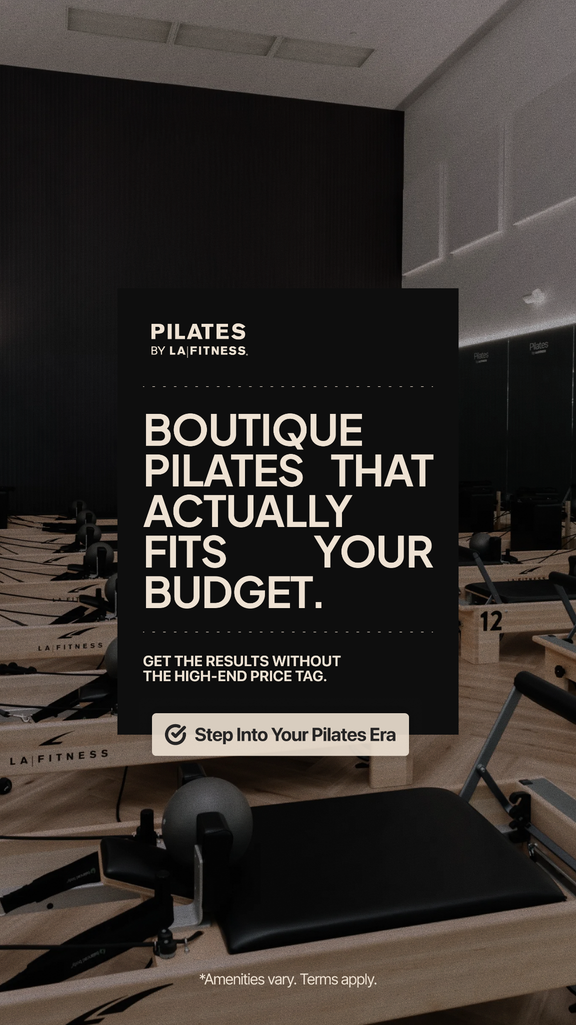 LA Fitness Facebook ad