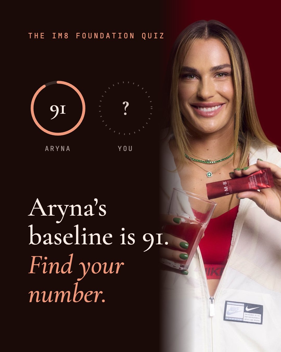 IM8 Facebook ad: The IM8 Foundation Quiz