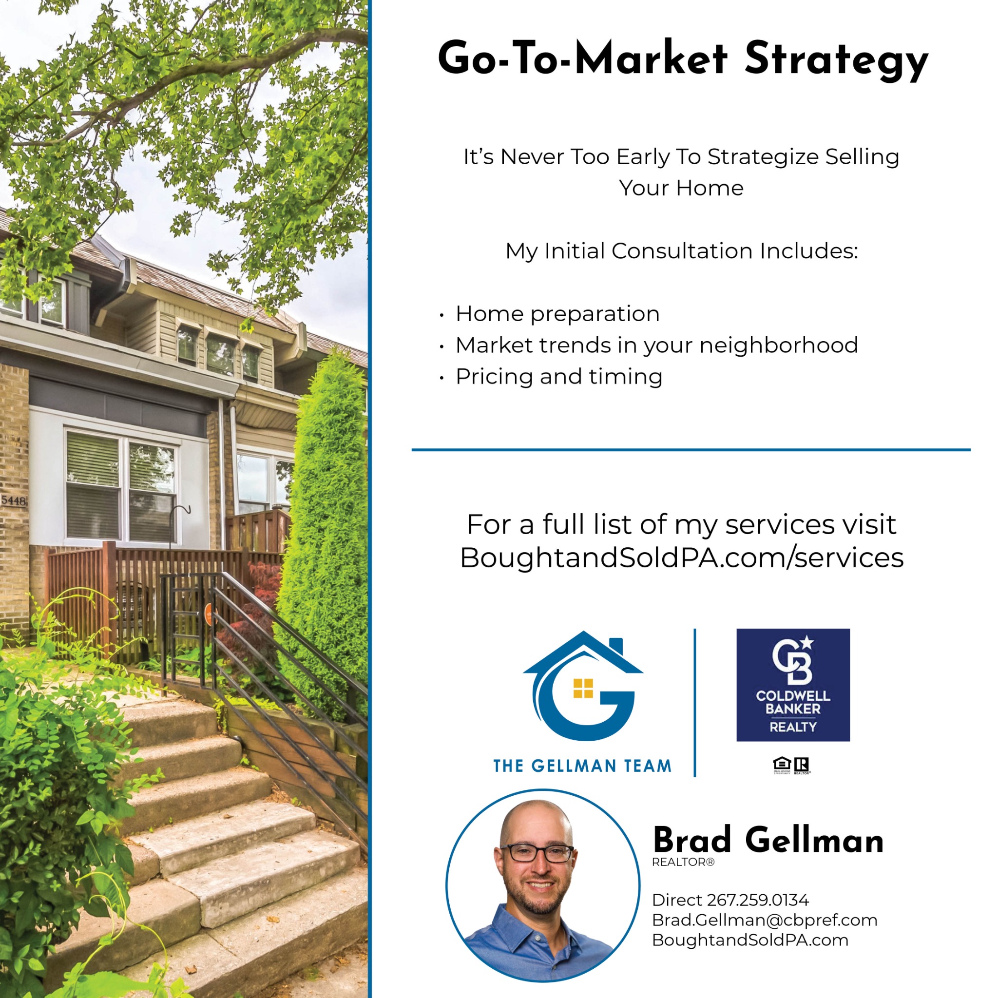 Brad Gellman Realtor Facebook ad
