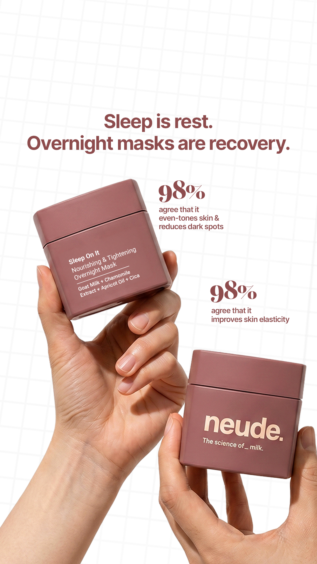 Neude Skin Facebook ad