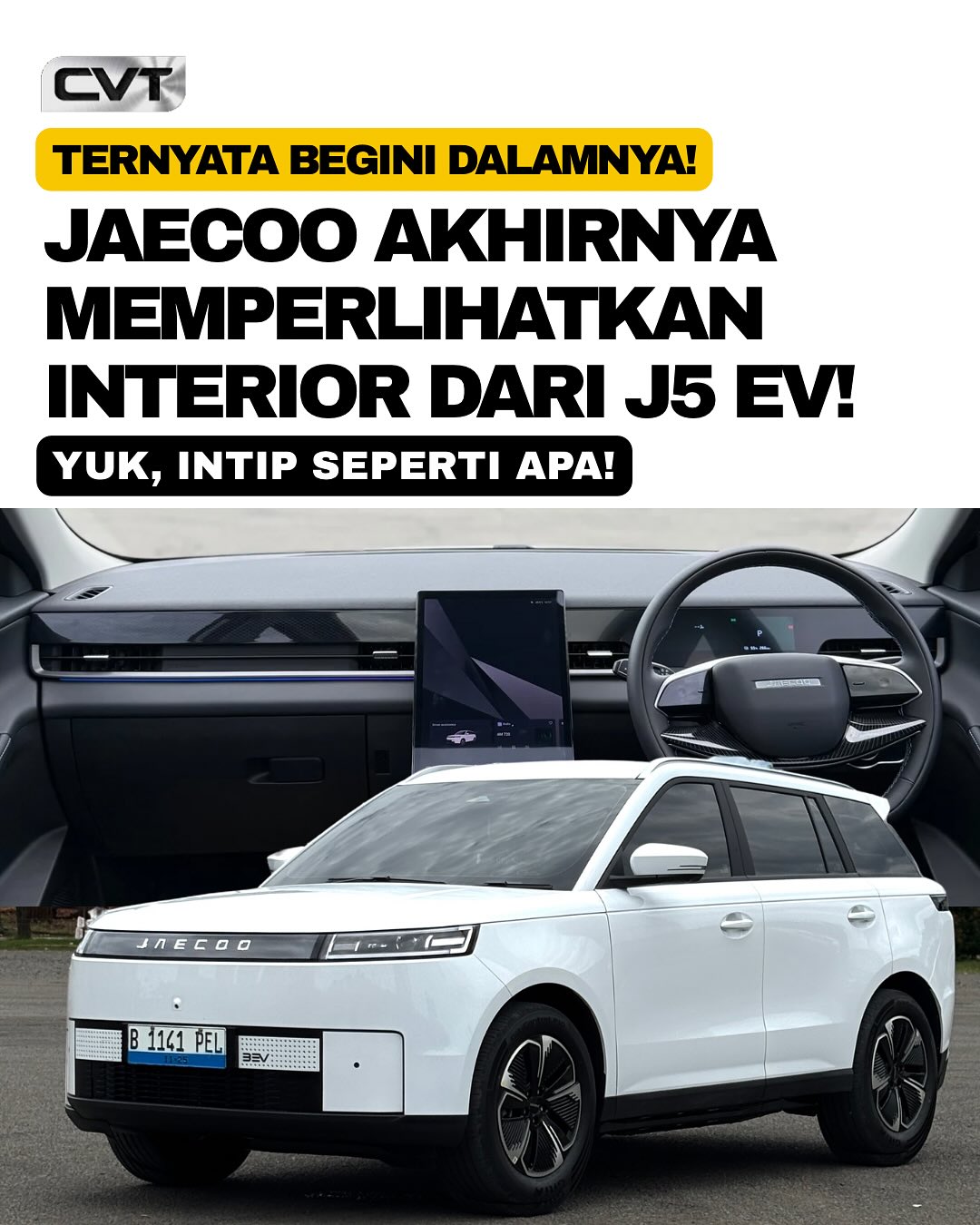 Jaecoo Tangerang Official Facebook ad: Jaecoo J5, SUV Premium sudah PRE ORDER