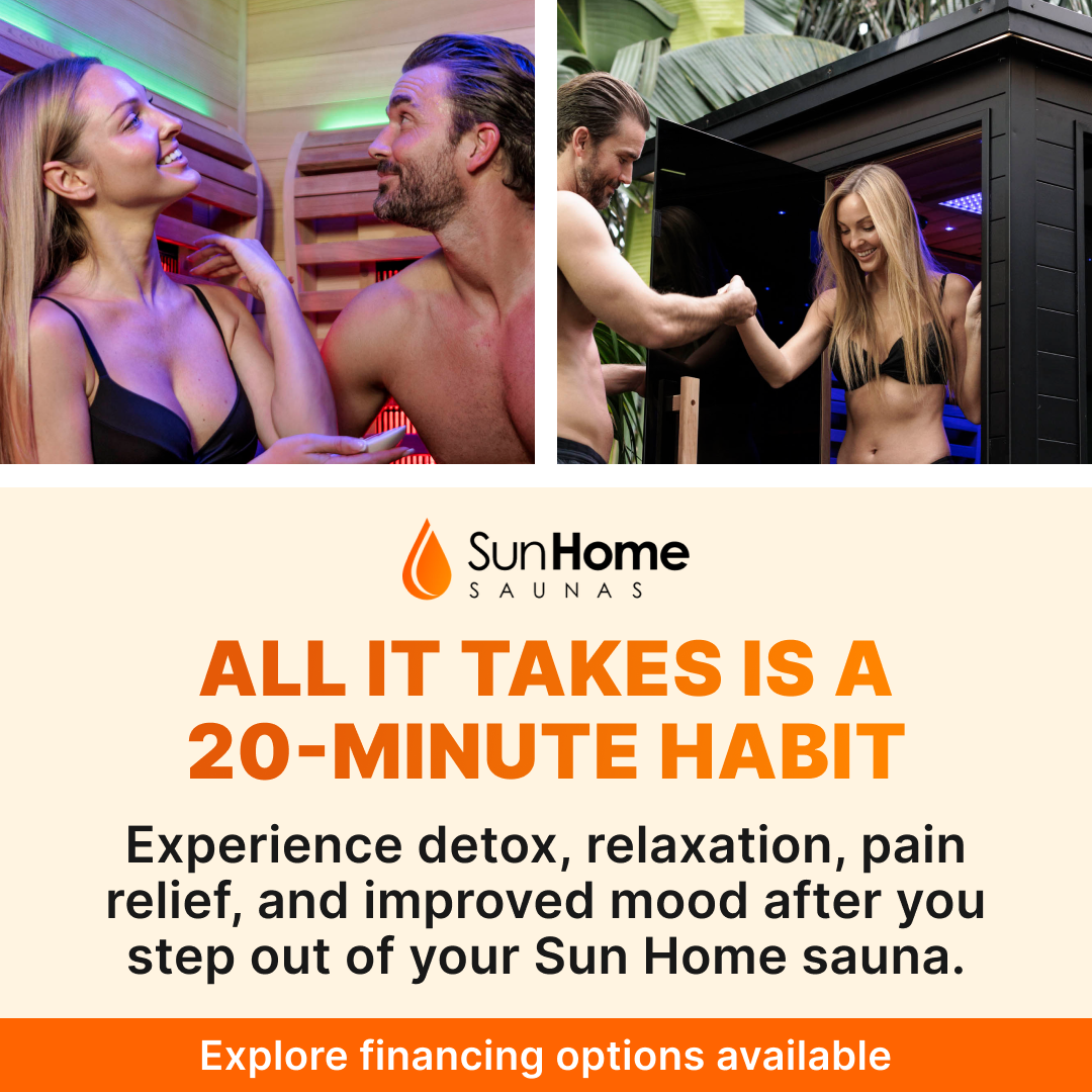 Sun Home Saunas Facebook ad