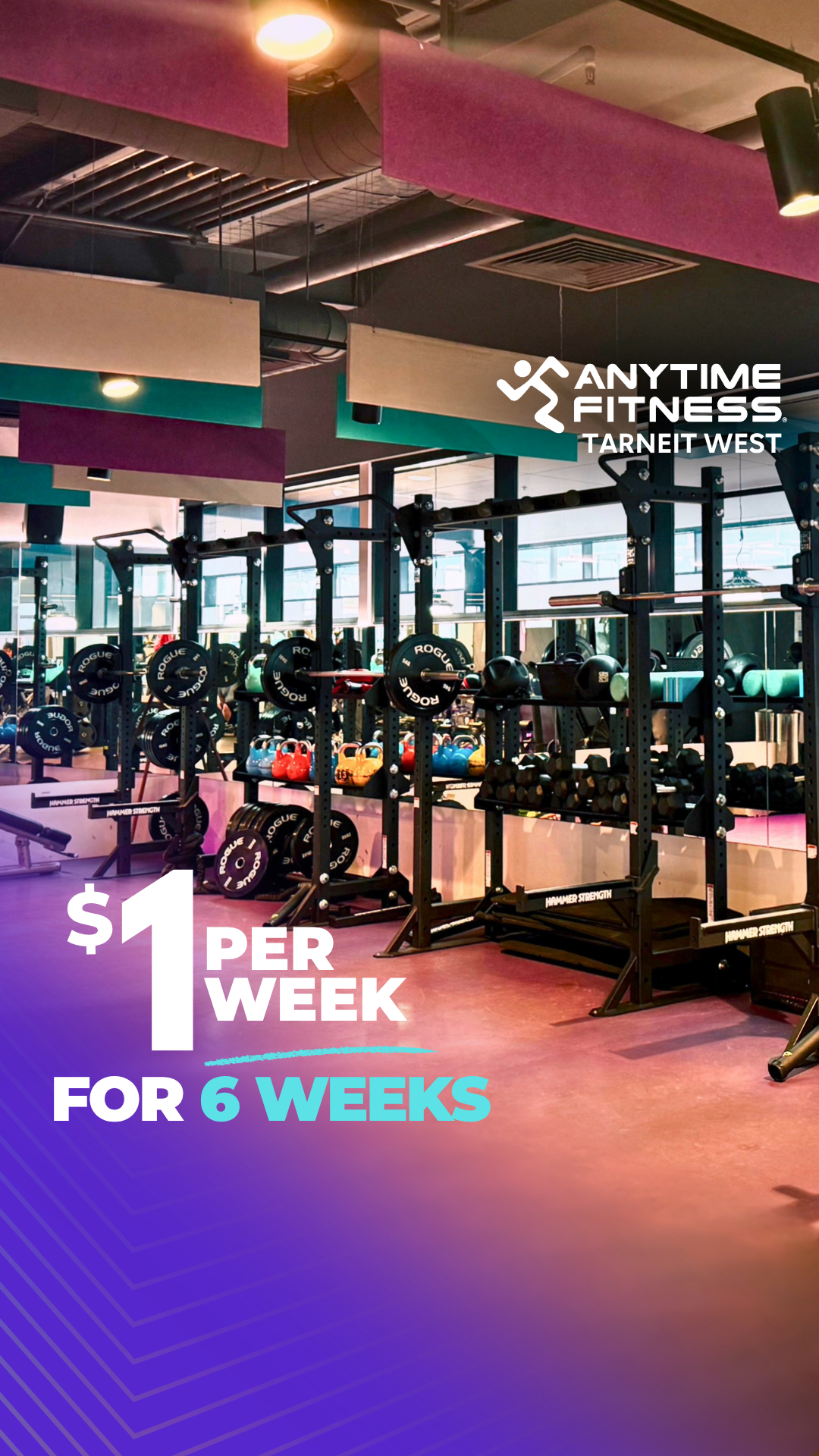 Anytime Fitness Facebook ad