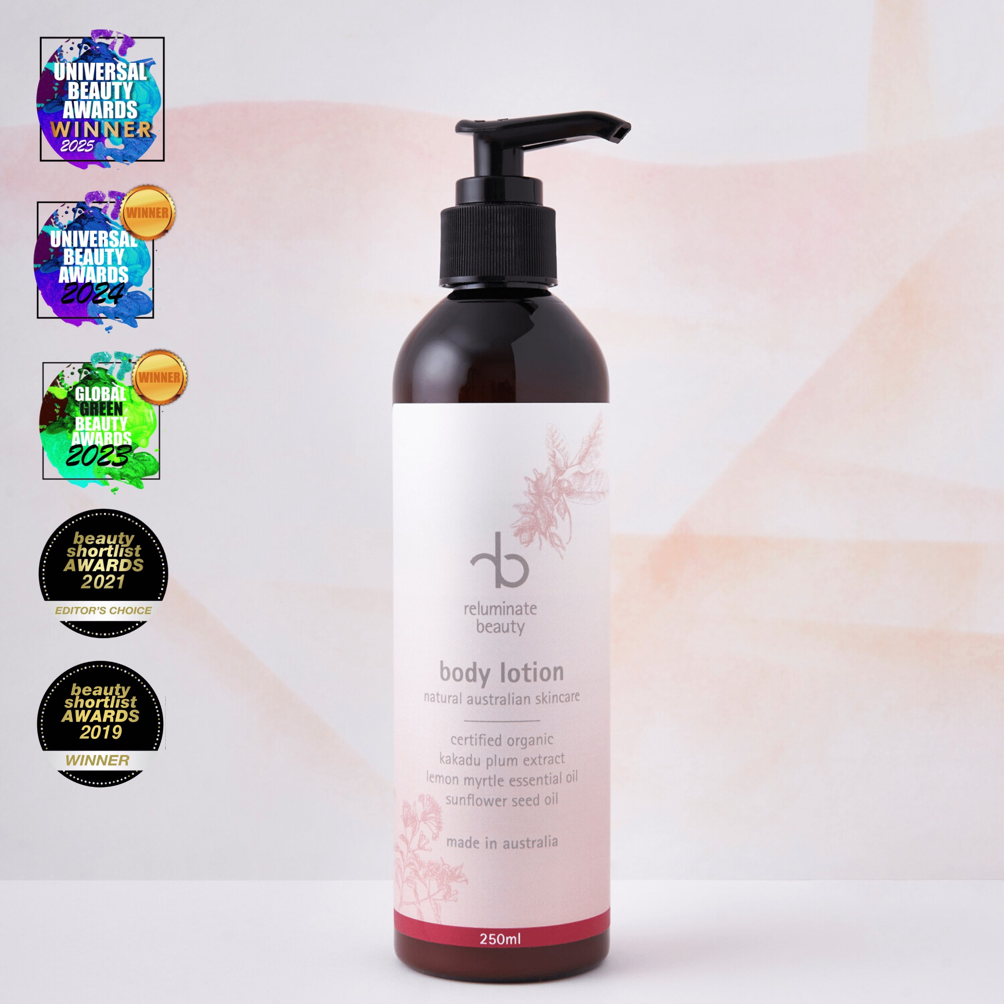 Reluminate beauty Facebook ad