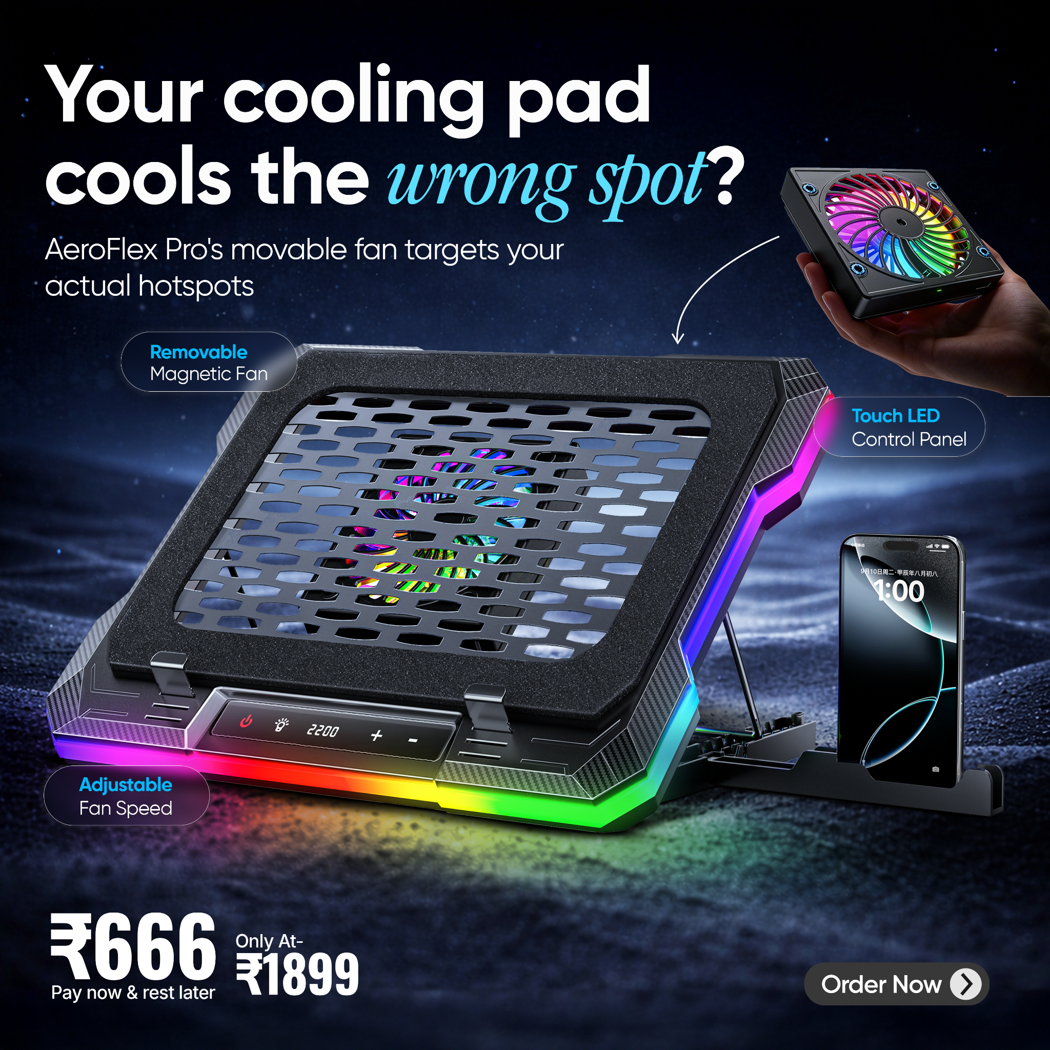 Techie Facebook ad