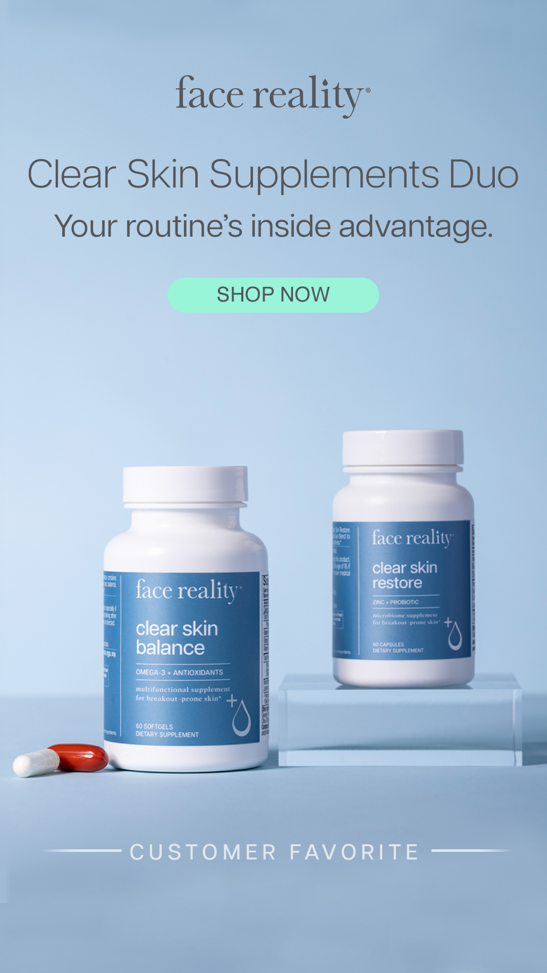 Face Reality Facebook ad